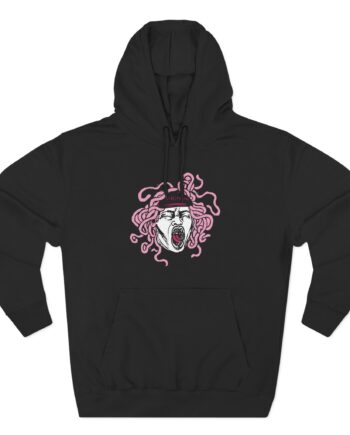 Sofaygo Pink Heartz Three-Panel Fleece Hoodie