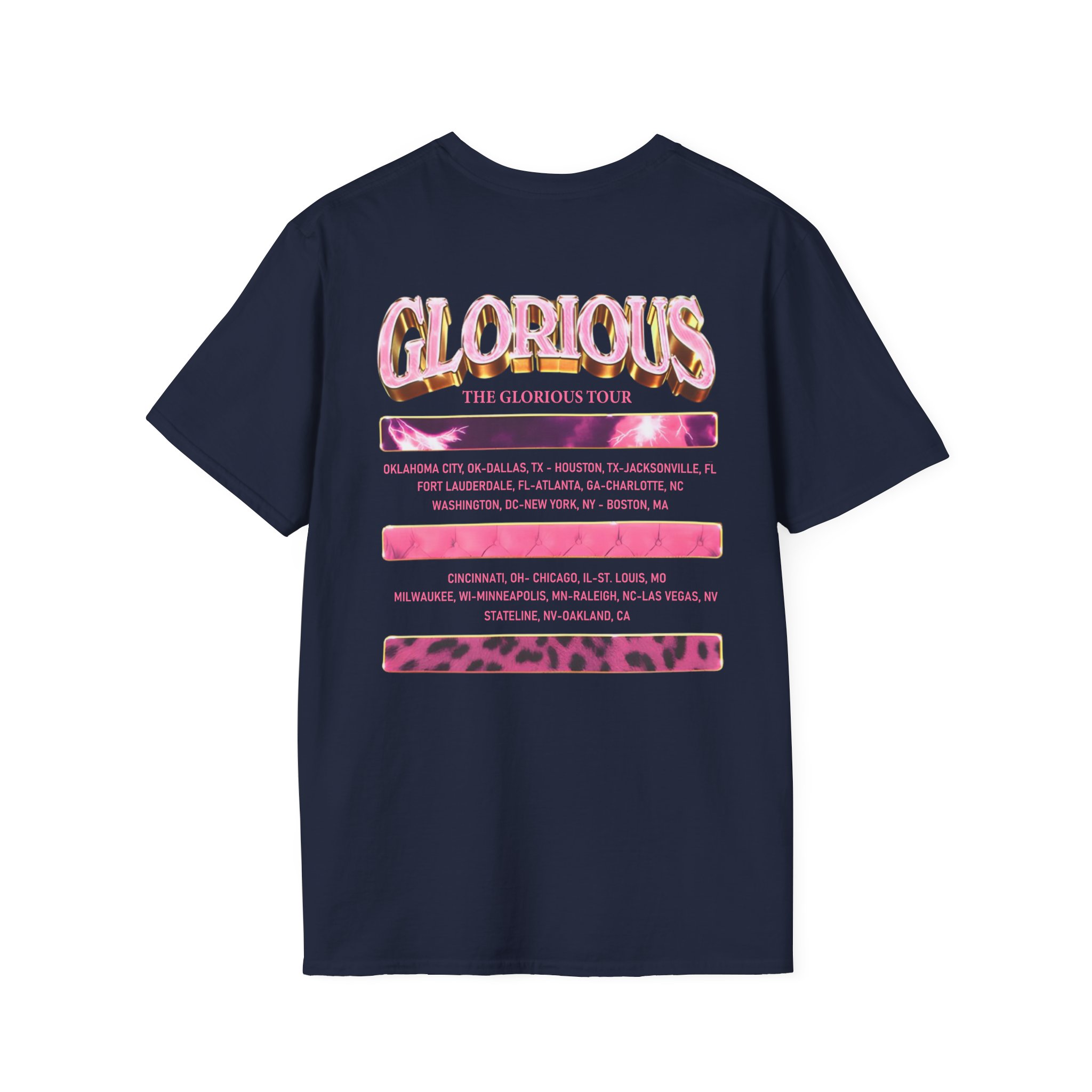 Glorilla Glorious Tour From Memphis Unisex Softstyle T-Shirt