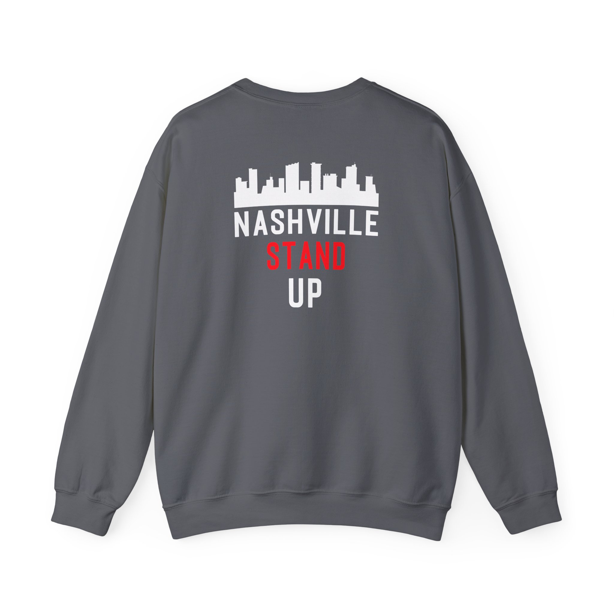 Caleb Plant Nashville Stand Up World Championship Unisex Heavy Blendâ„¢ Crewneck Sweatshirt