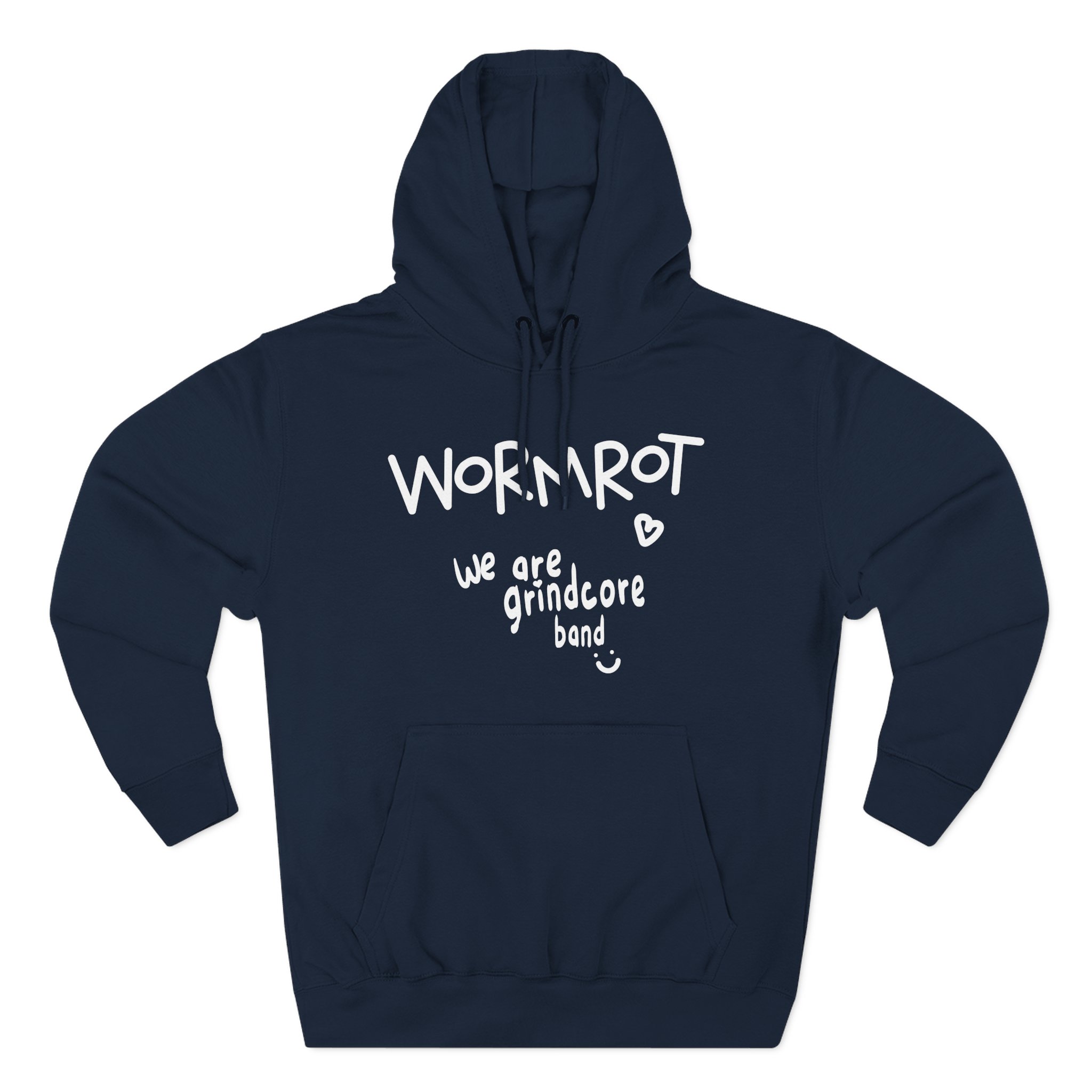 Wormrot We Are Grindcore Three-Panel Fleece Hoodie