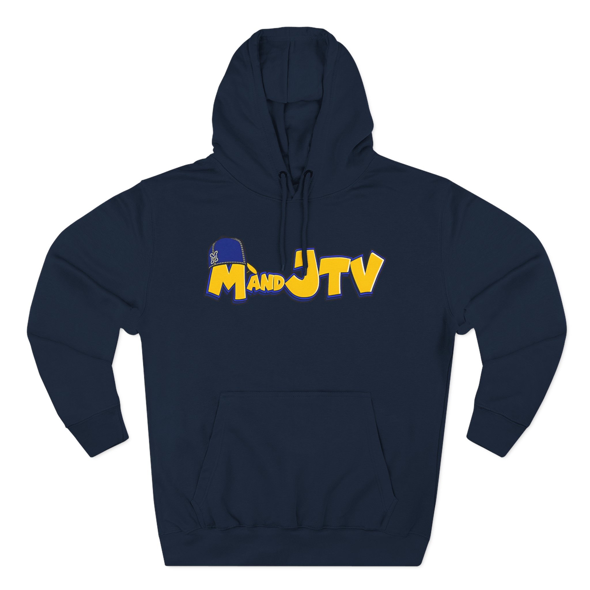 Mandjtv Three-Panel Fleece Hoodie