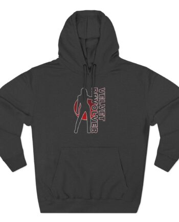 Velvet Revolver Controband Album Cover Three-Panel Fleece Hoodie