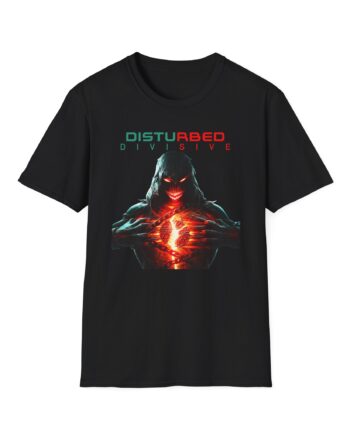 Disturbed Divisive Unisex Softstyle T-Shirt