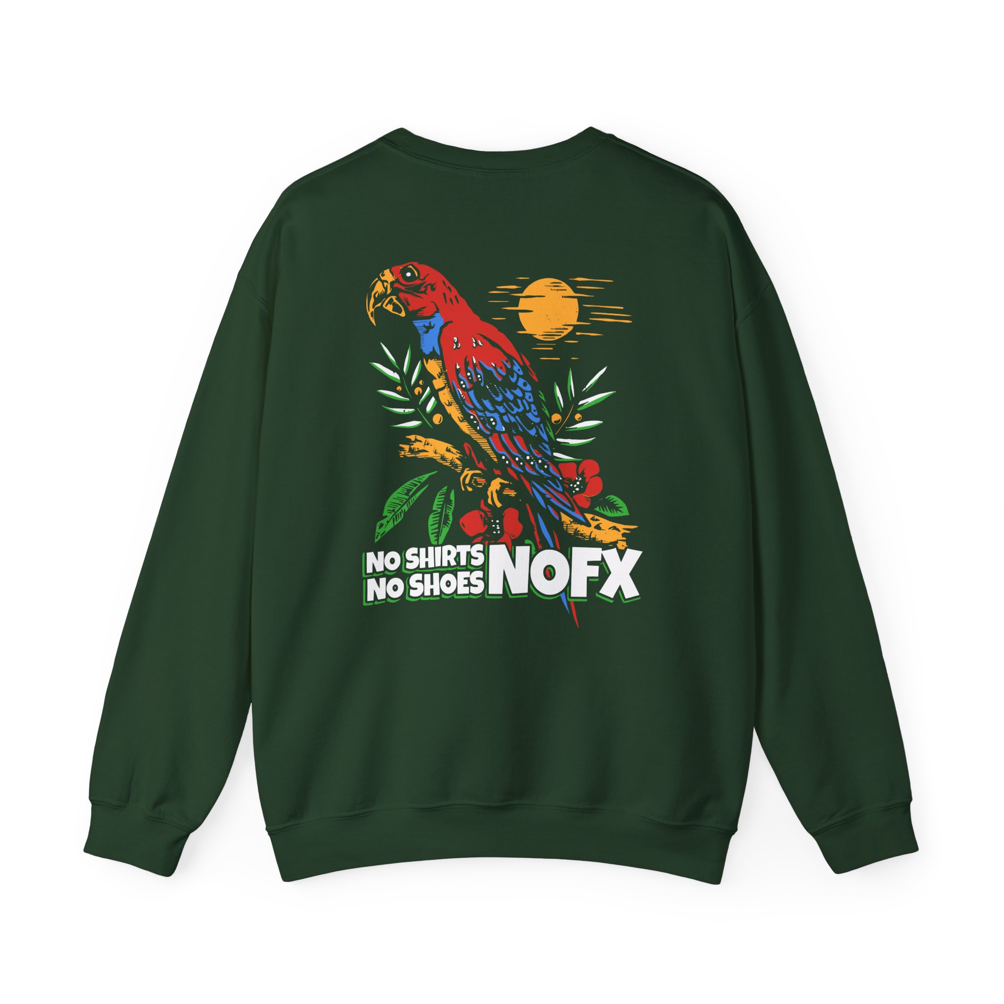 Nofx No Shirt, No Shoes Unisex Heavy Blendâ„¢ Crewneck Sweatshirt