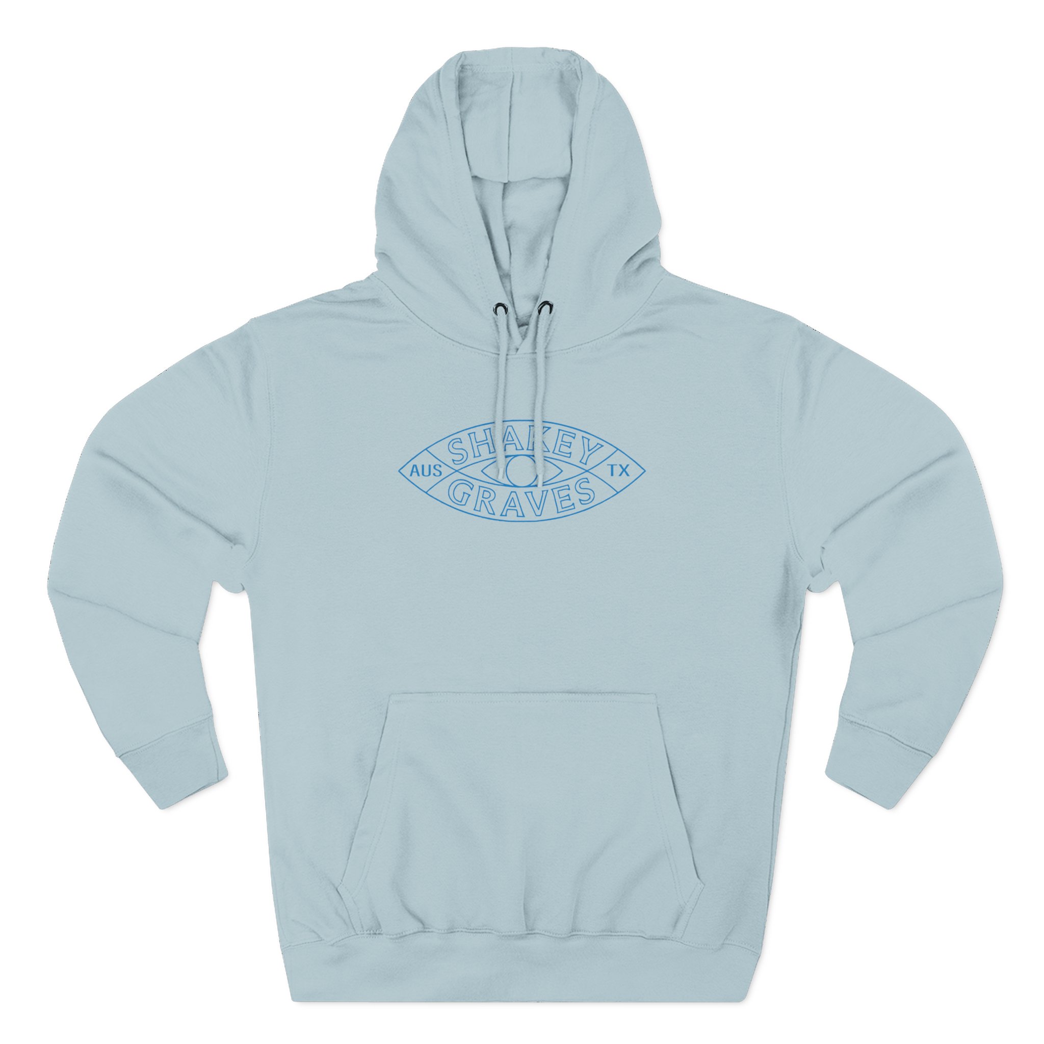 Shakey Graves Evil Eye Three-Panel Fleece Hoodie