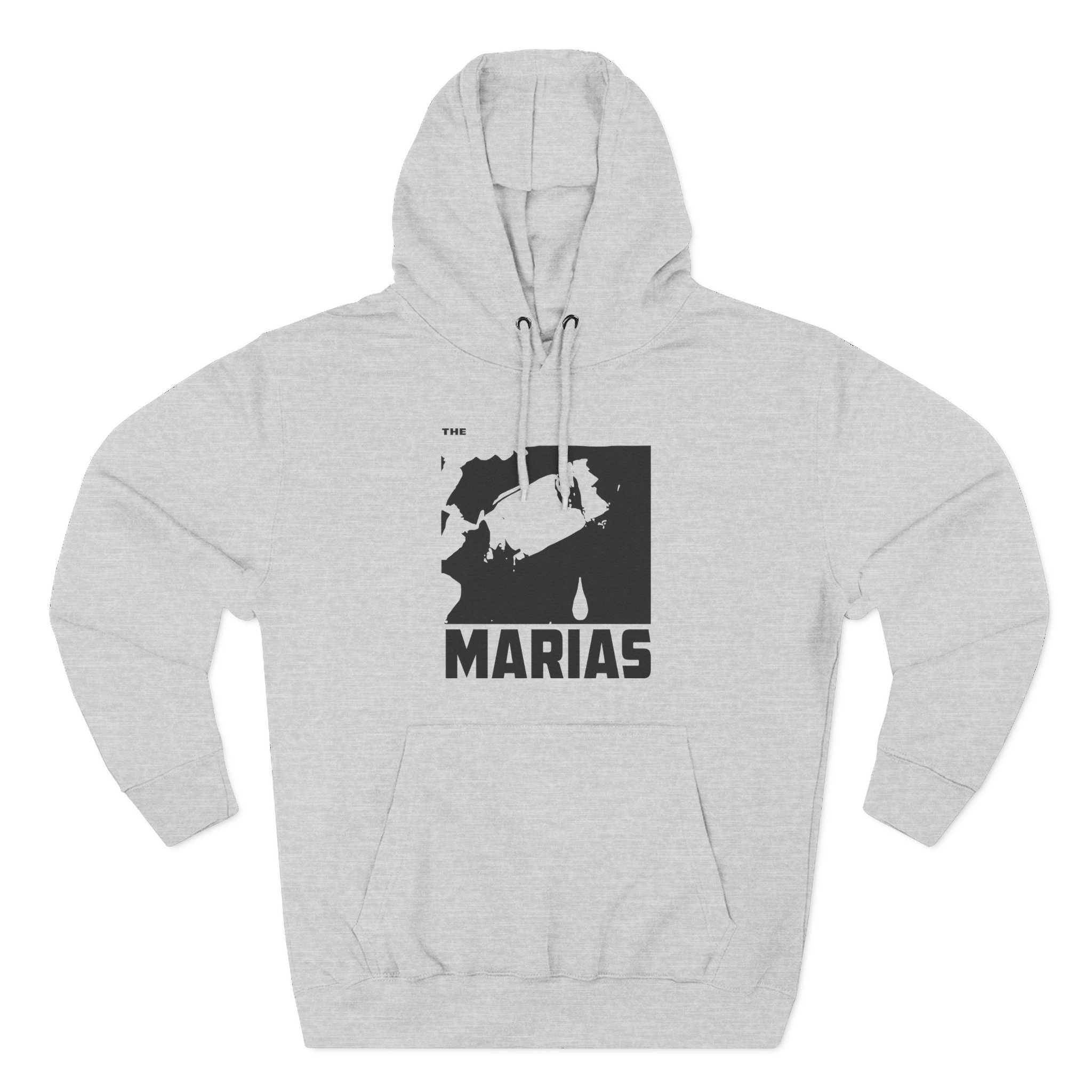The Marias Tear Drop Three-Panel Fleece Hoodie