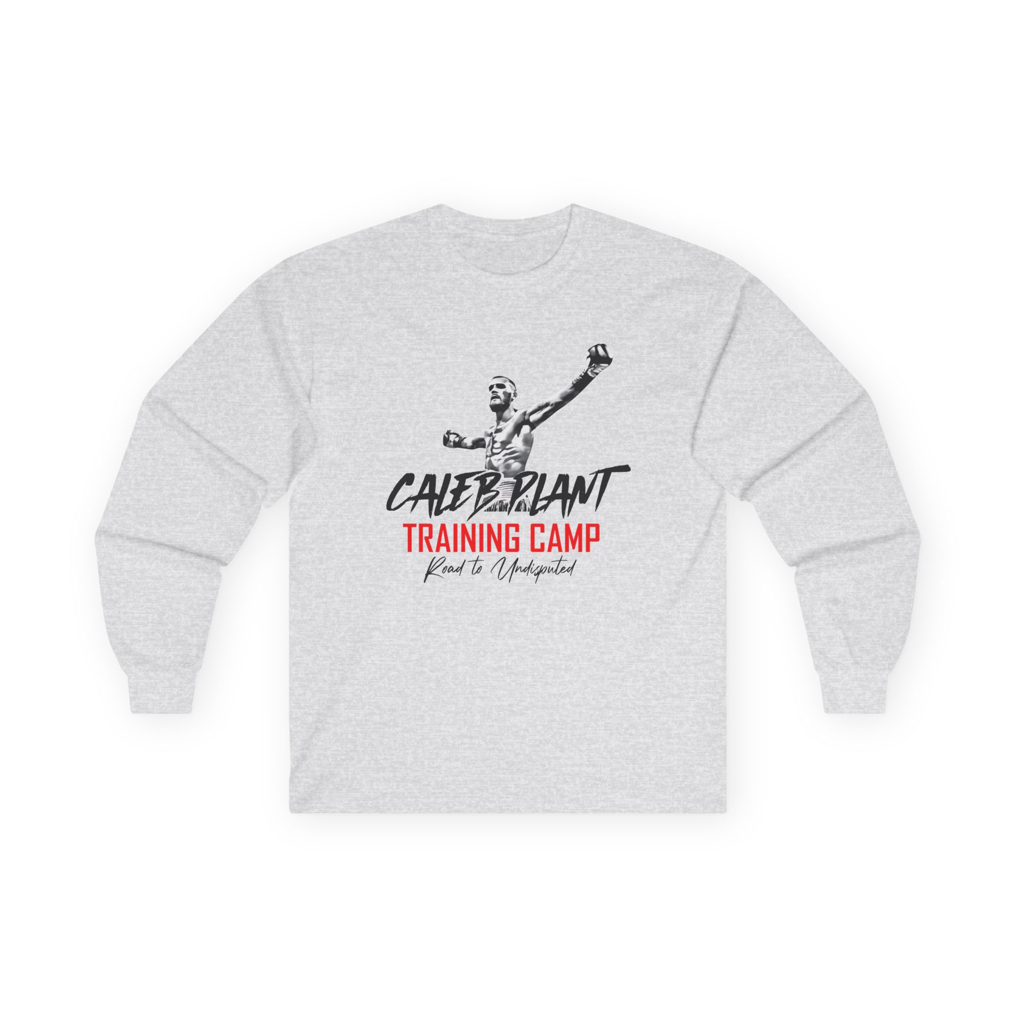 Caleb Plant Training Camp W/ Image Unisex Ultra Cotton Long Sleeve Tee