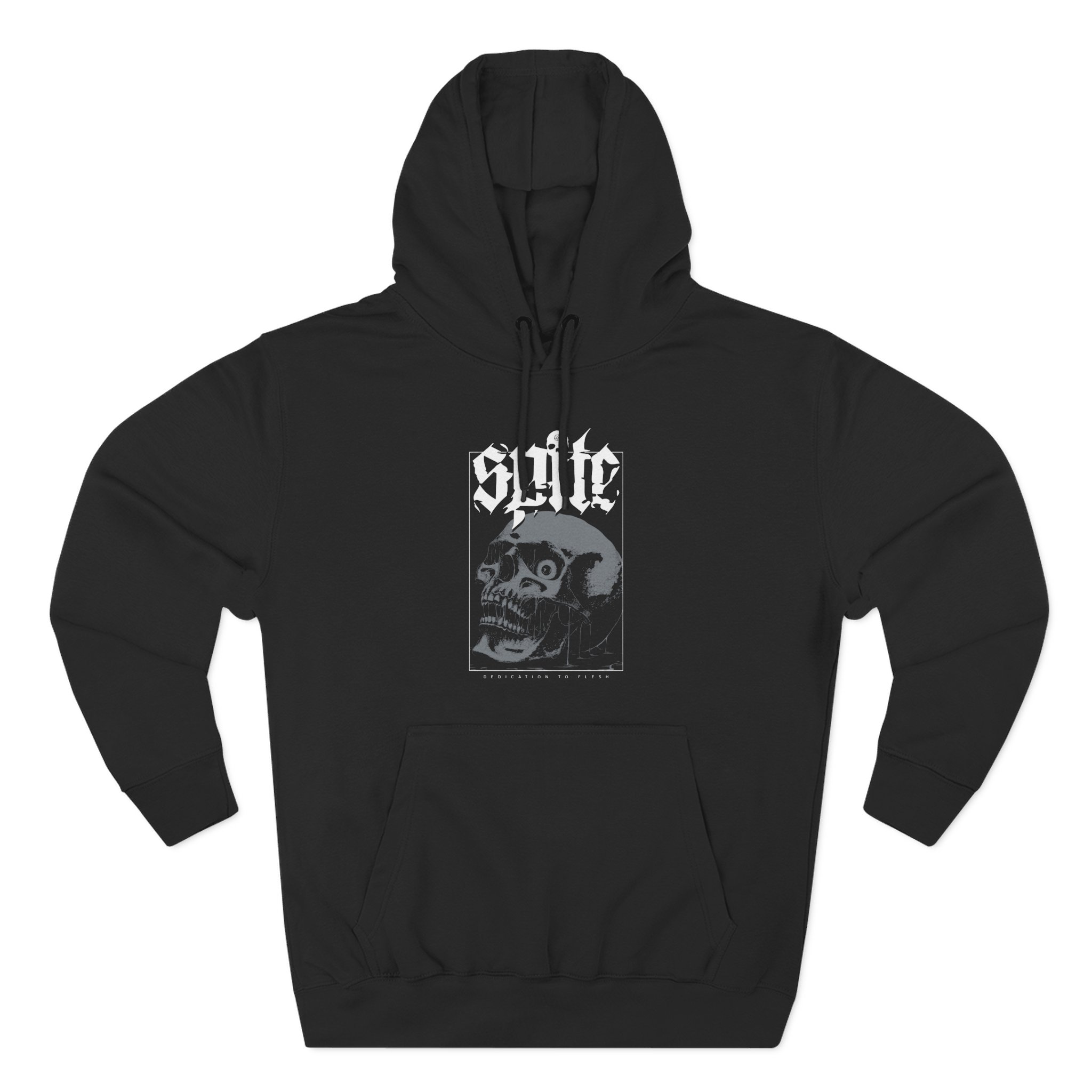 Spite Dedication to Flesh Three-Panel Fleece Hoodie