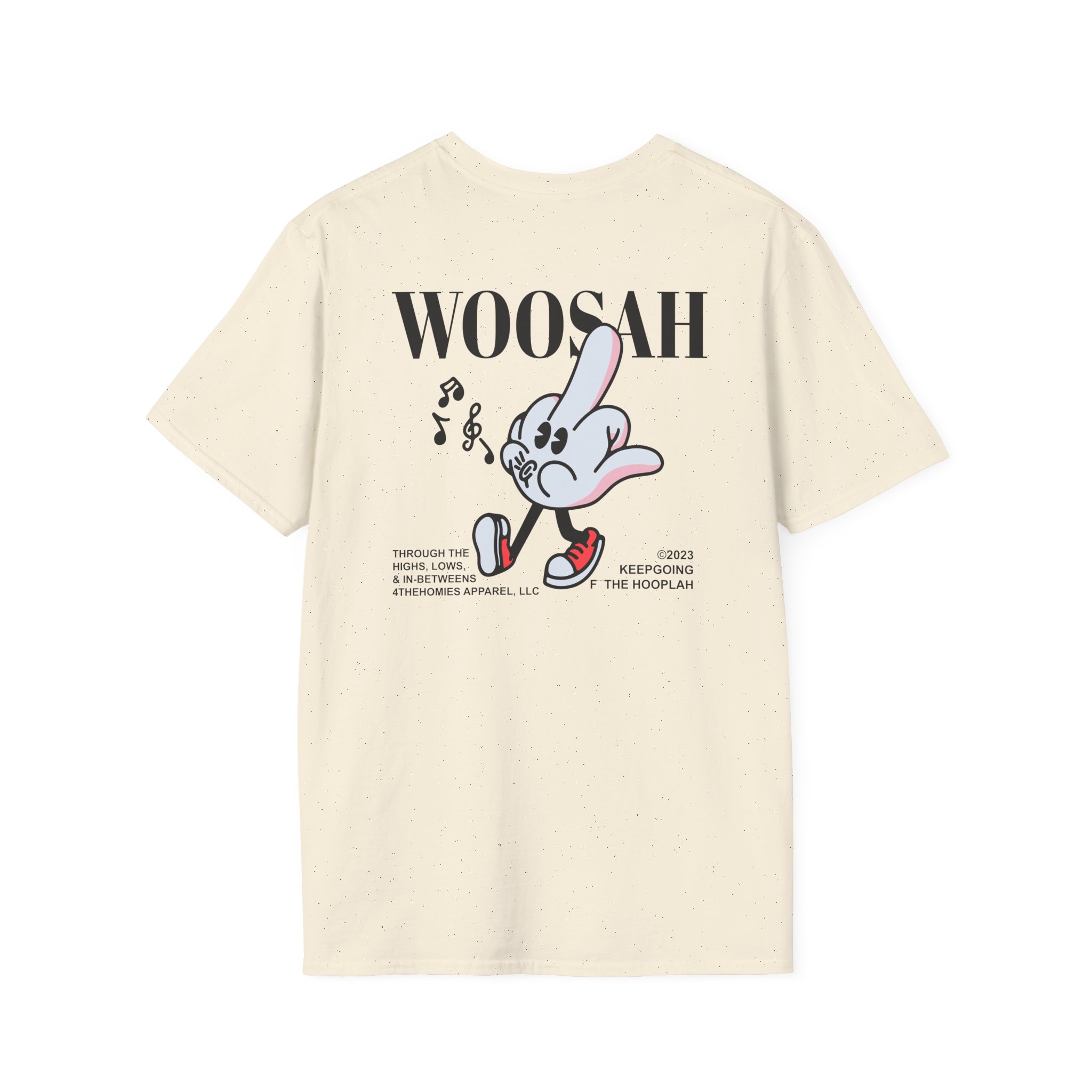 Mike Stud Keepgoing Woosah Unisex Softstyle T-Shirt