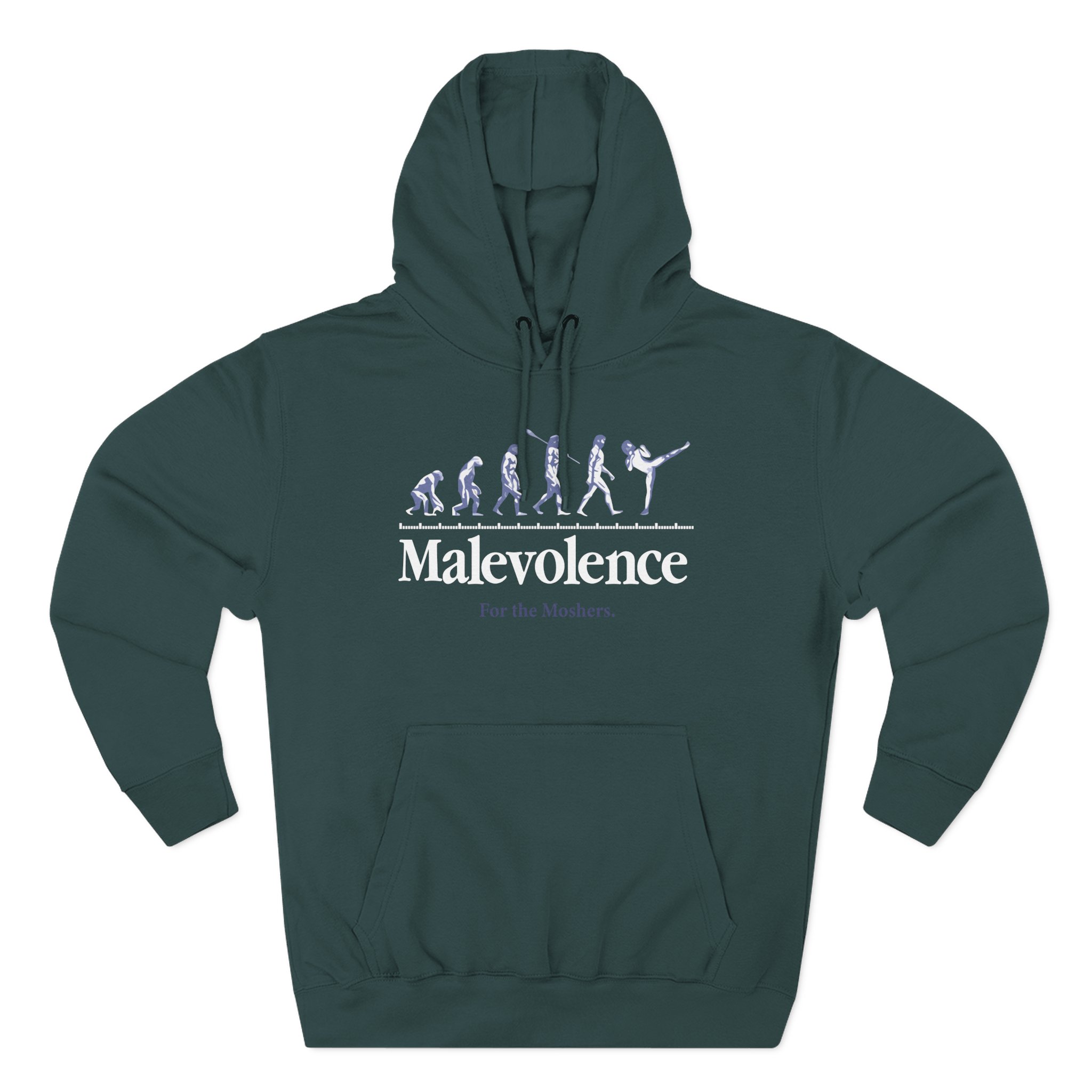 Malevolence Evolution Three-Panel Fleece Hoodie