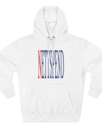 Nettspend Three-Panel Fleece Hoodie