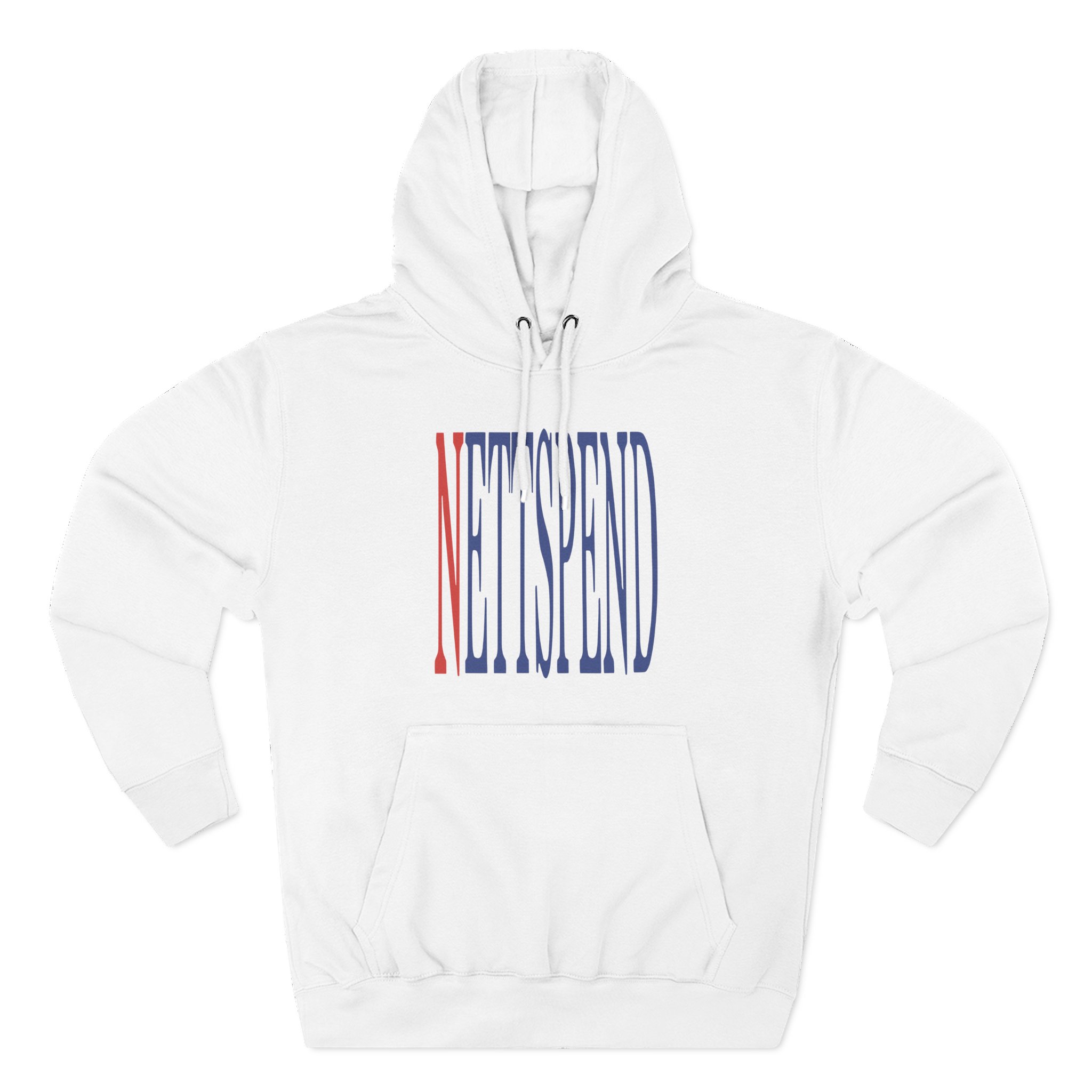 Nettspend Three-Panel Fleece Hoodie