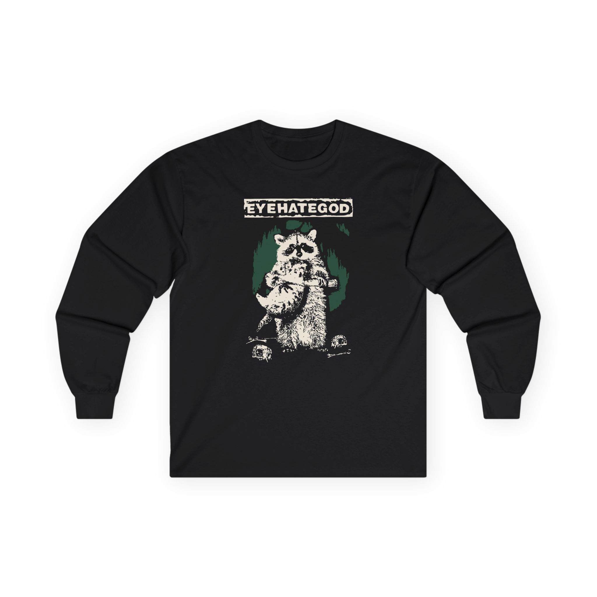 Eyehategod Southern Nihilism Racoon Unisex Ultra Cotton Long Sleeve Tee