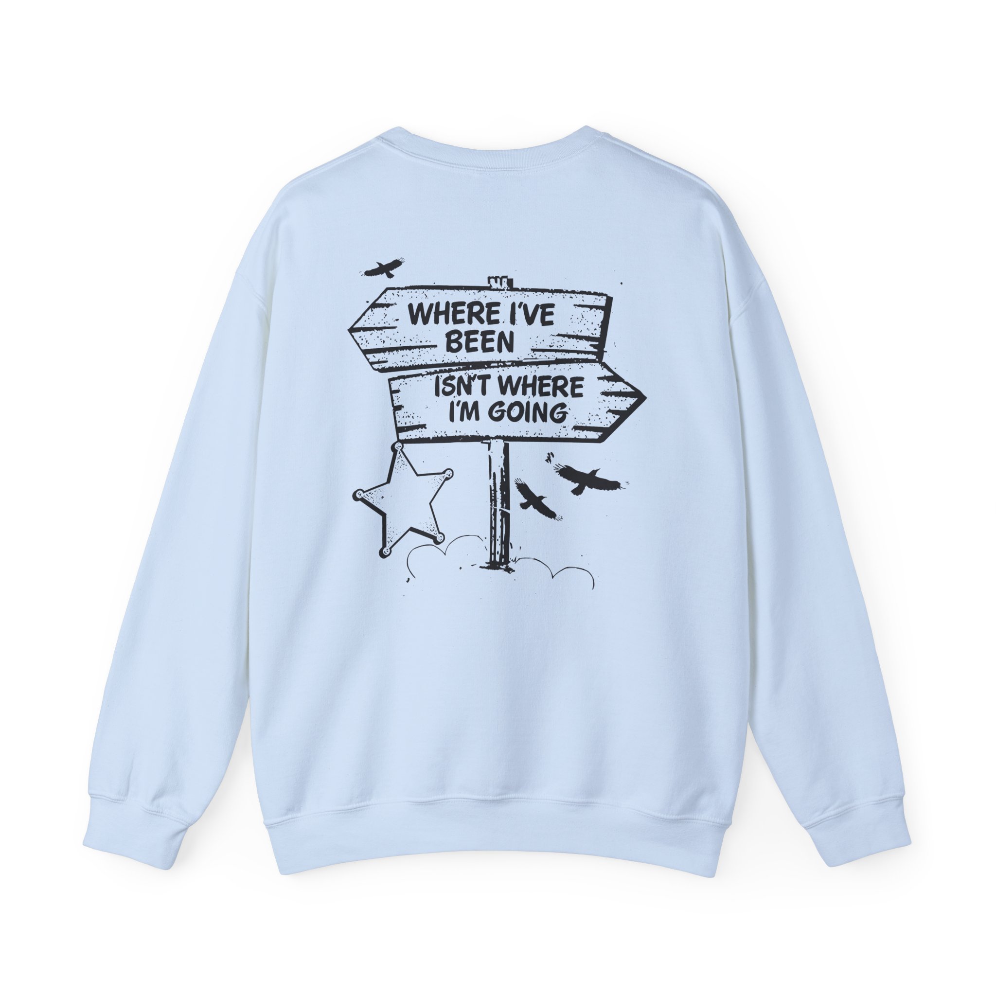 Shaboozey Fork in the Road Unisex Heavy Blendâ„¢ Crewneck Sweatshirt