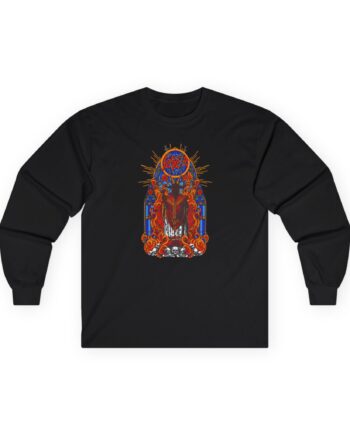 Slayer Goatgod Stained Glass Unisex Ultra Cotton Long Sleeve Tee