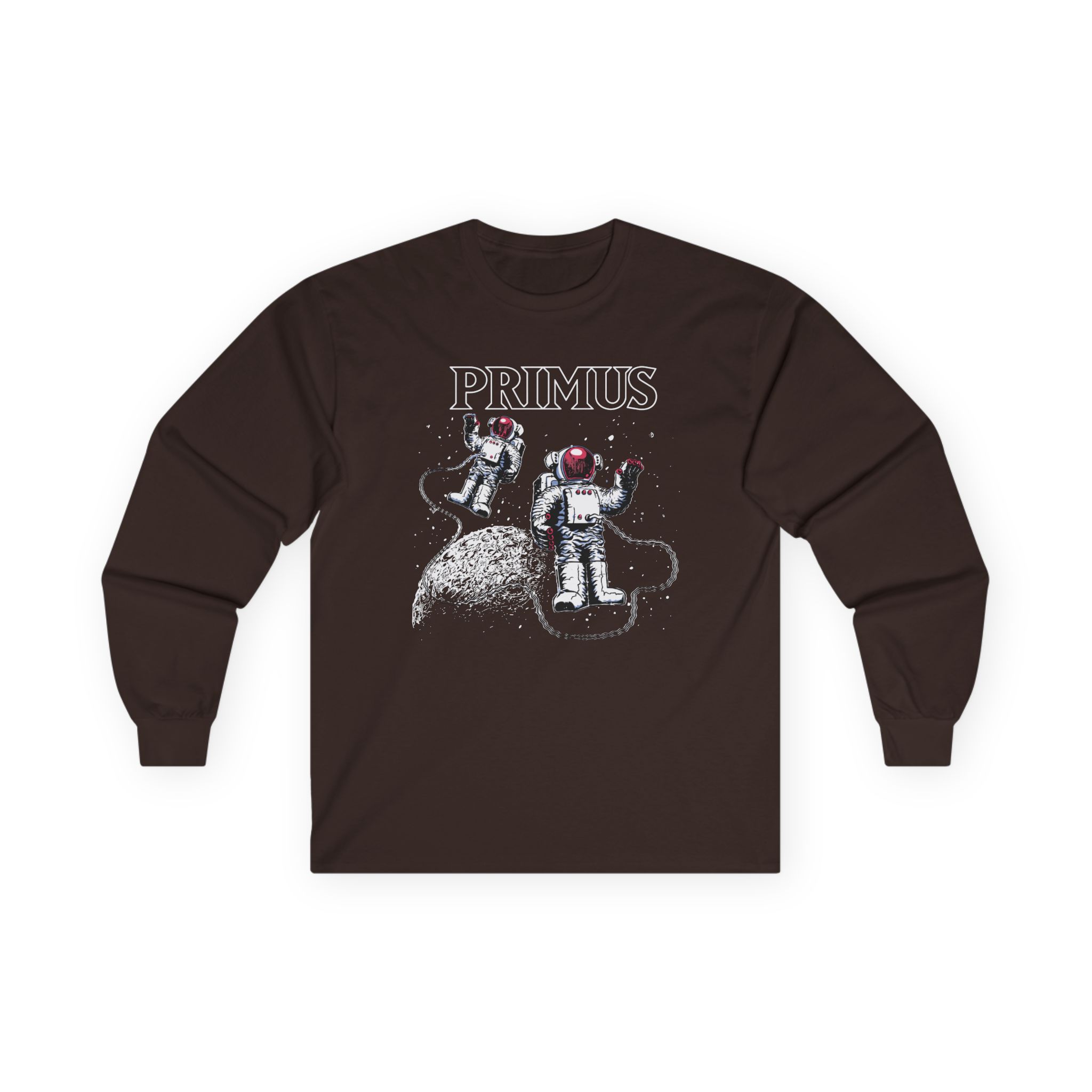 Primus Astronaut On The Moon Unisex Ultra Cotton Long Sleeve Tee