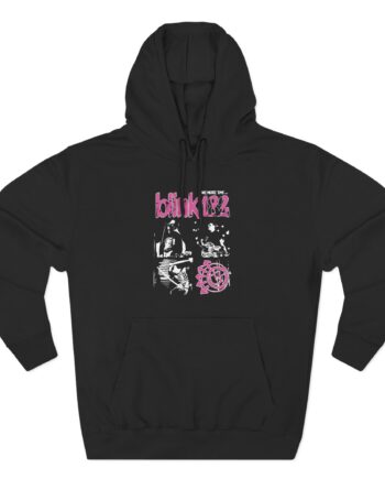 Blink 182 One More Time Photo Three-Panel Fleece Hoodie