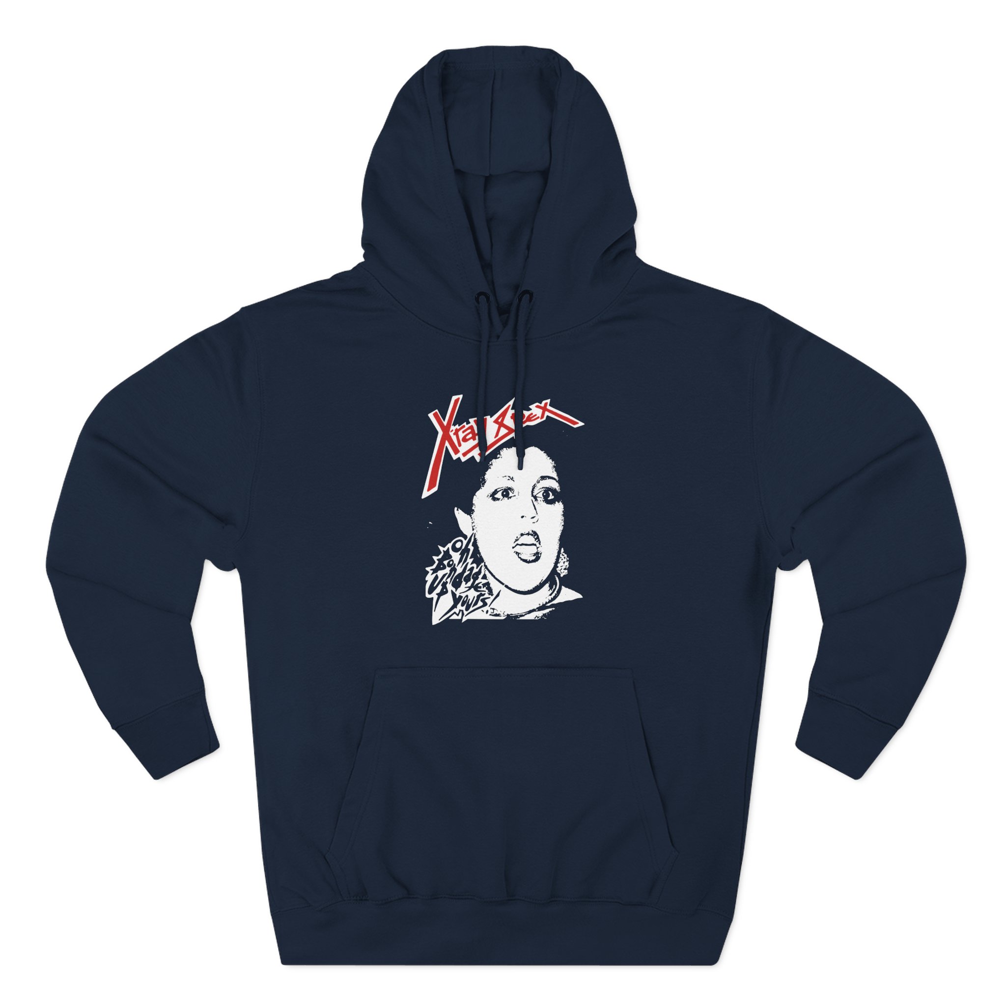 X-ray Spex Oh Bondage Three-Panel Fleece Hoodie