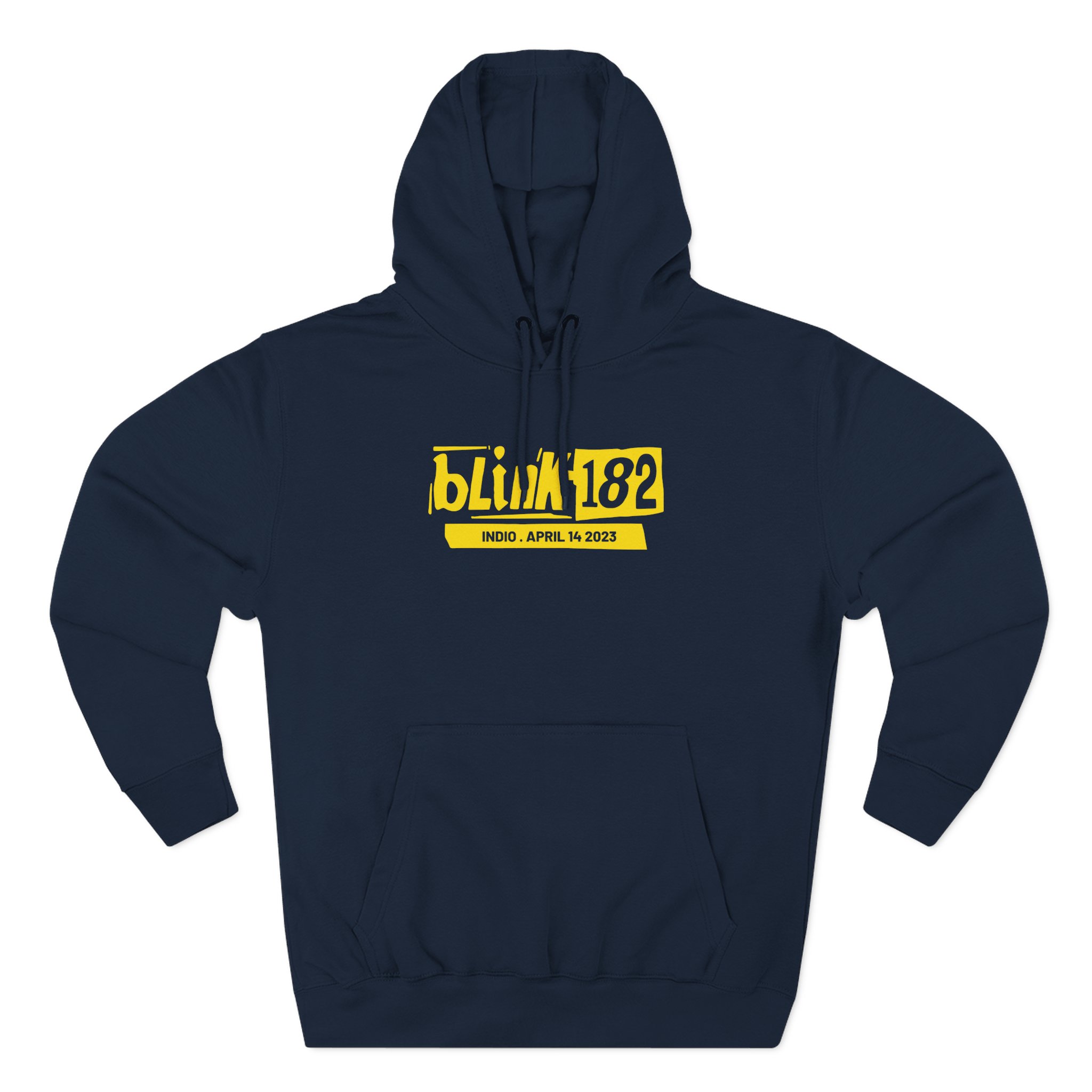 Blink 182 Coachella San Diego 2023 Three-Panel Fleece Hoodie