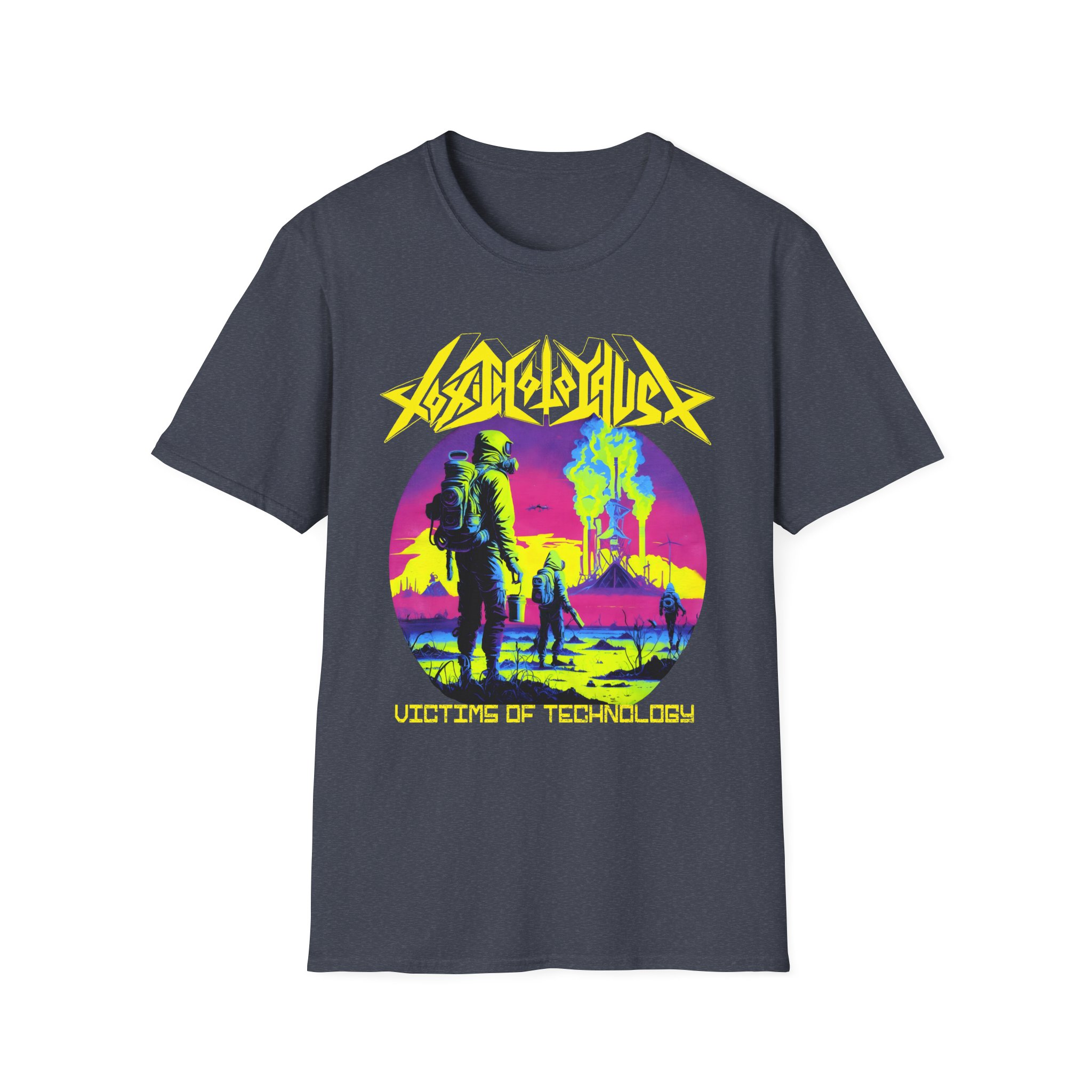 Toxic Holocaust Victims of Technology Unisex Softstyle T-Shirt