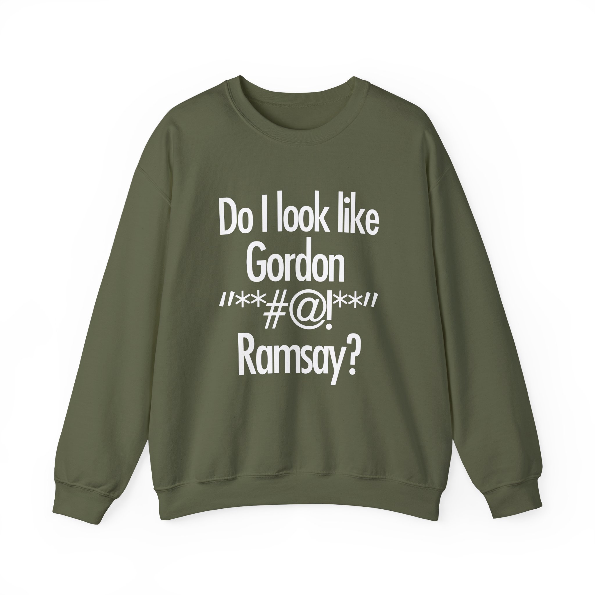 Gordon Ramsay Do I Look Like Unisex Heavy Blendâ„¢ Crewneck Sweatshirt