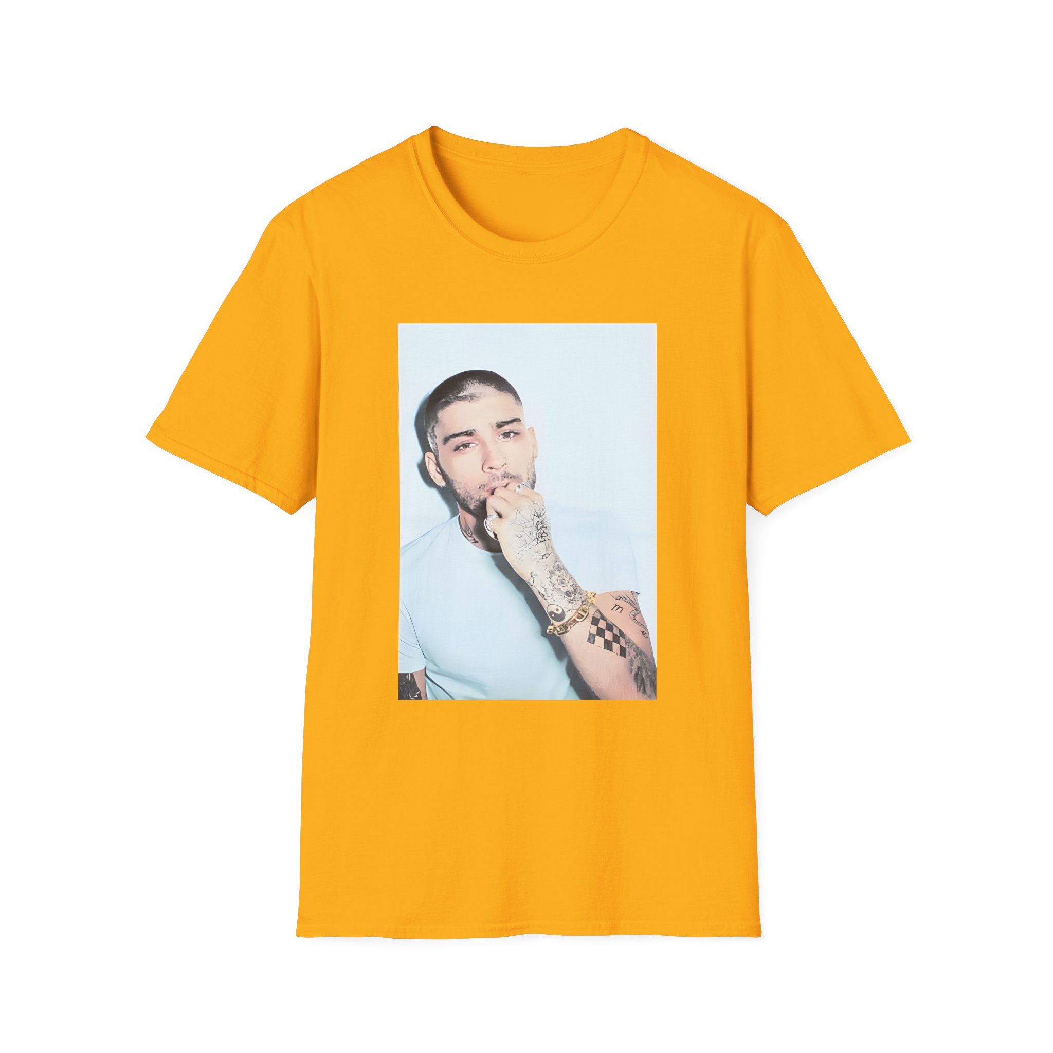 Zayn Malik Photo Unisex Softstyle T-Shirt
