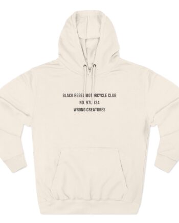 B.R.M.C.WRONG CREATURES Three-Panel Fleece Hoodie
