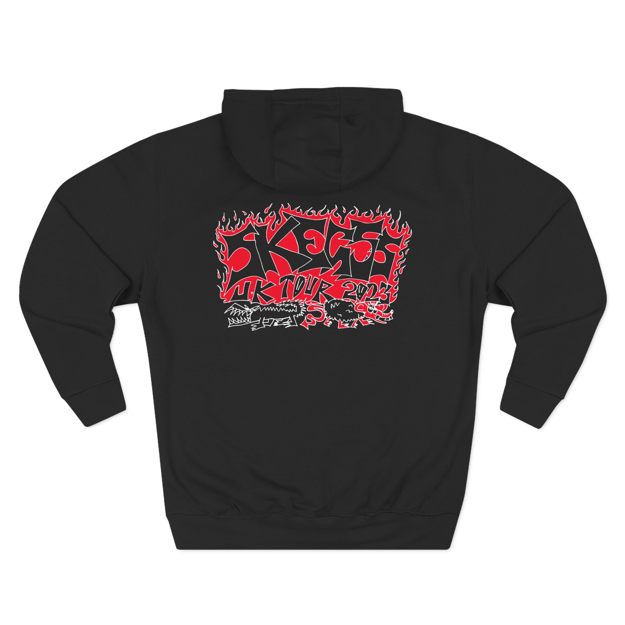 Skegss Rat Tour Three-Panel Fleece Hoodie