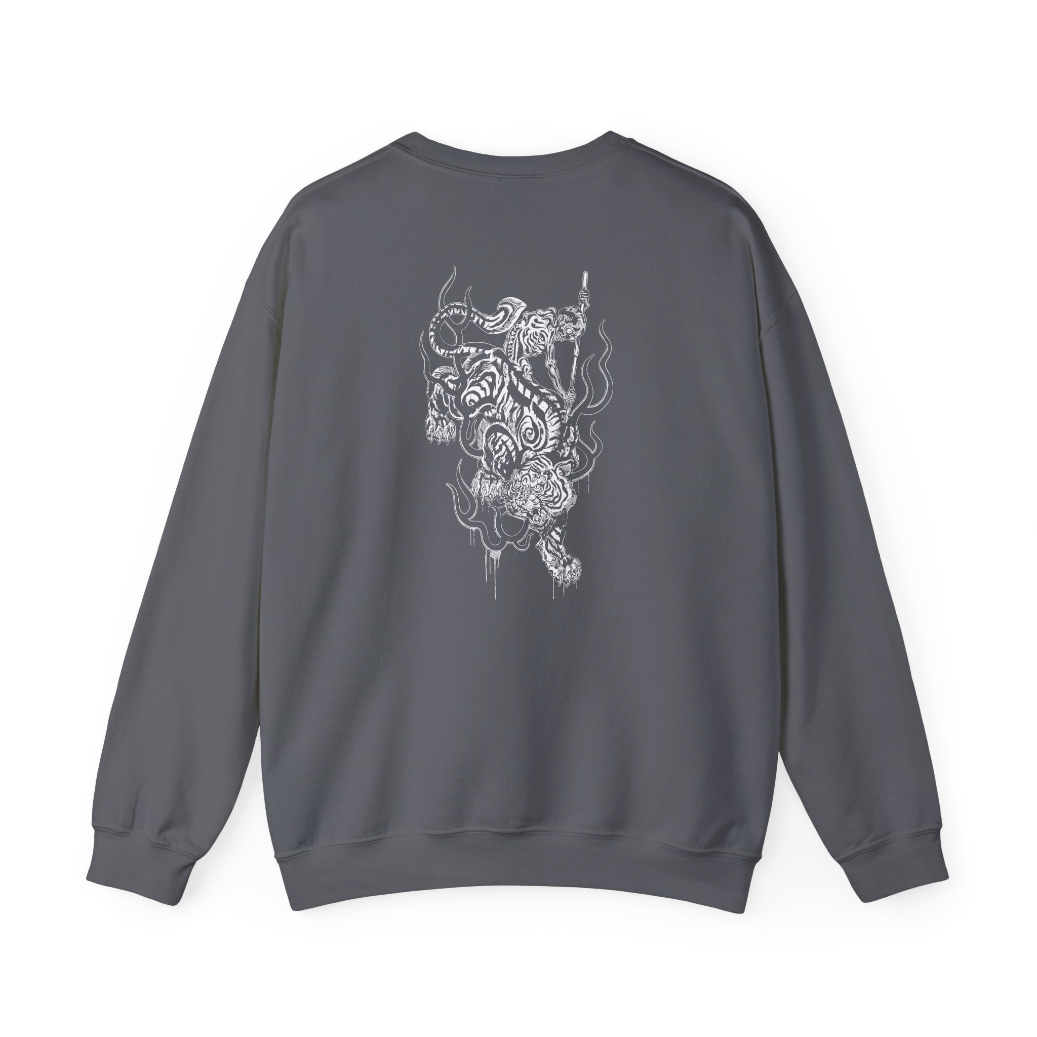 Malevolence Tiger Unisex Heavy Blend Crewneck Sweatshirt