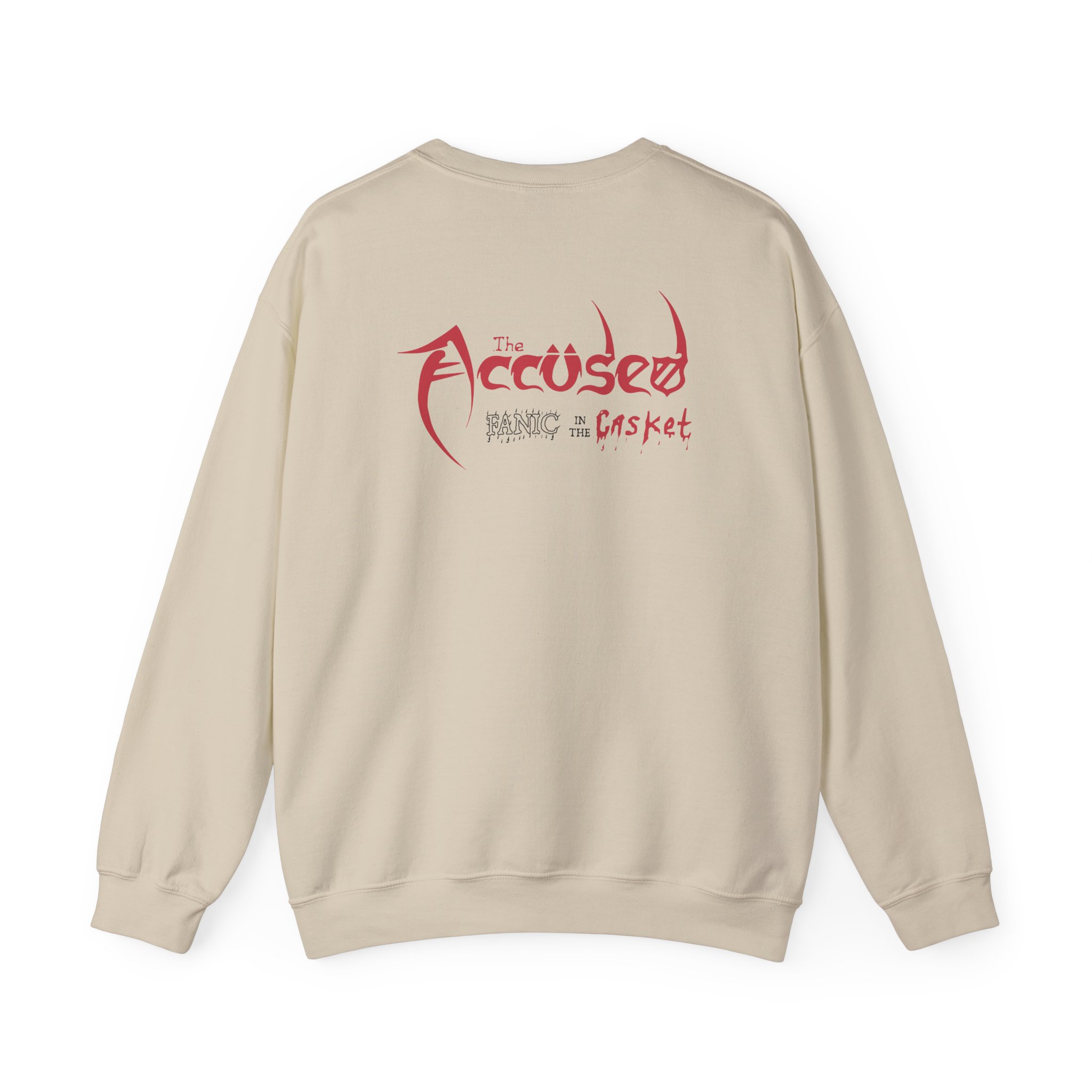Accused Ad Panic in the Casket Unisex Heavy Blendâ„¢ Crewneck Sweatshirt