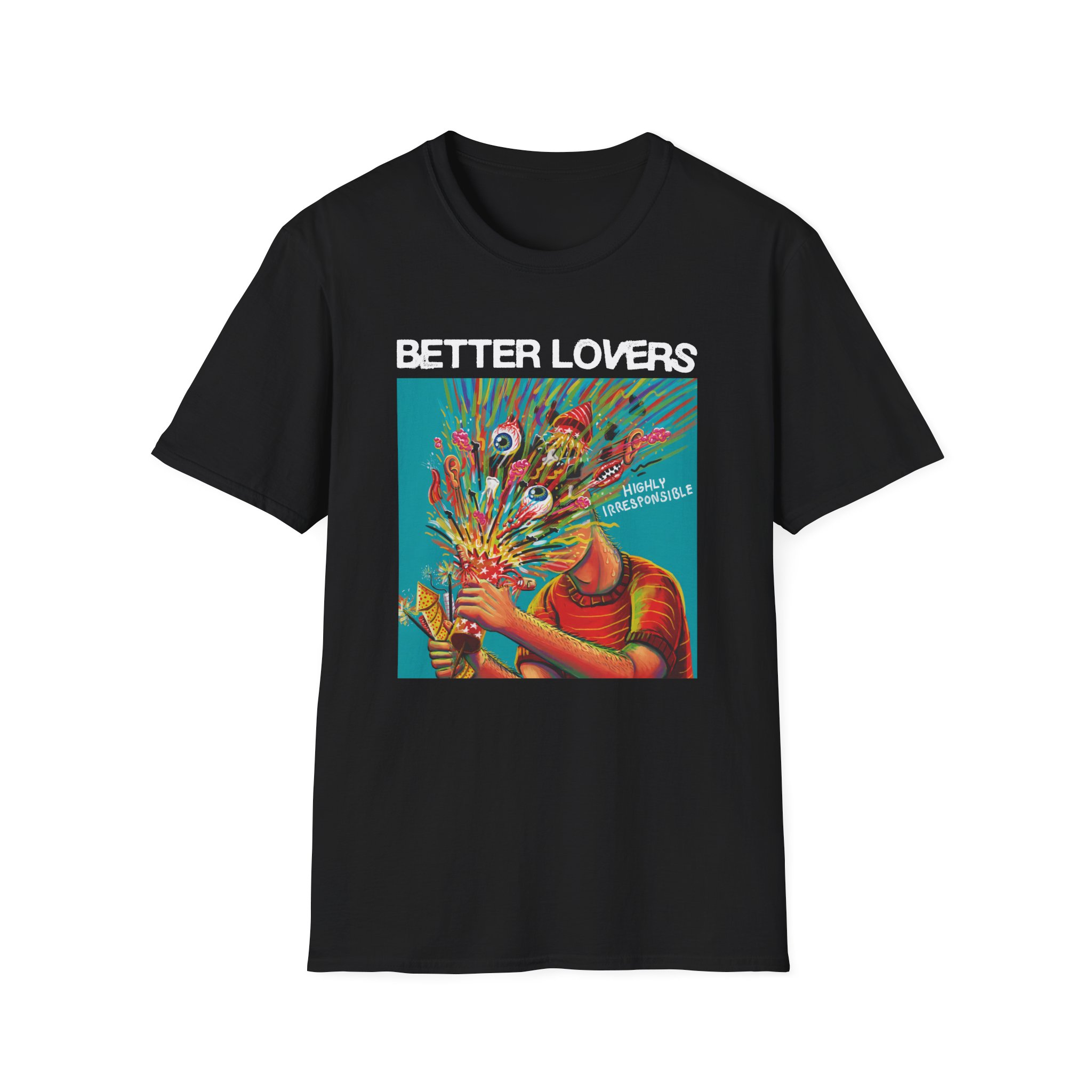 Better Lovers Highly Irresponsible Album Art Unisex Softstyle T-Shirt