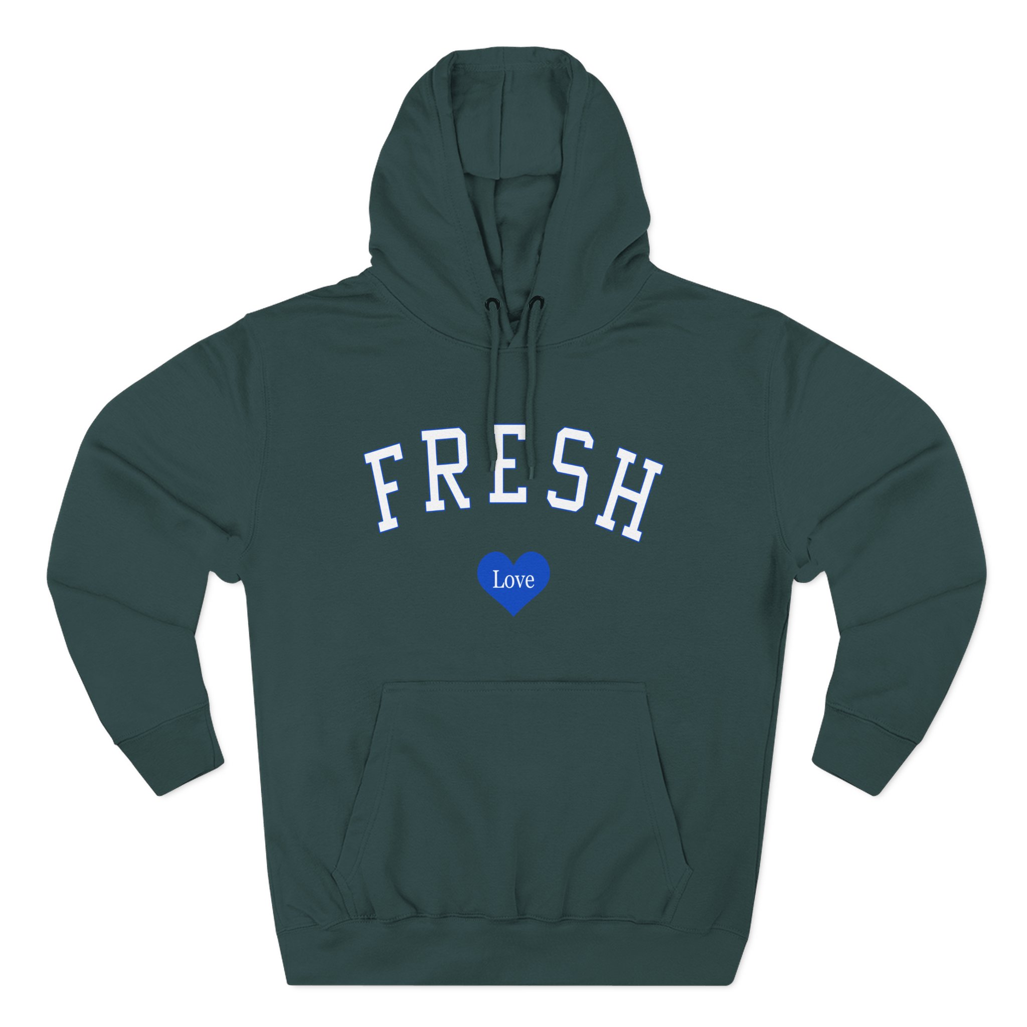 Fresh Love Varsity Three-Panel Fleece Hoodie