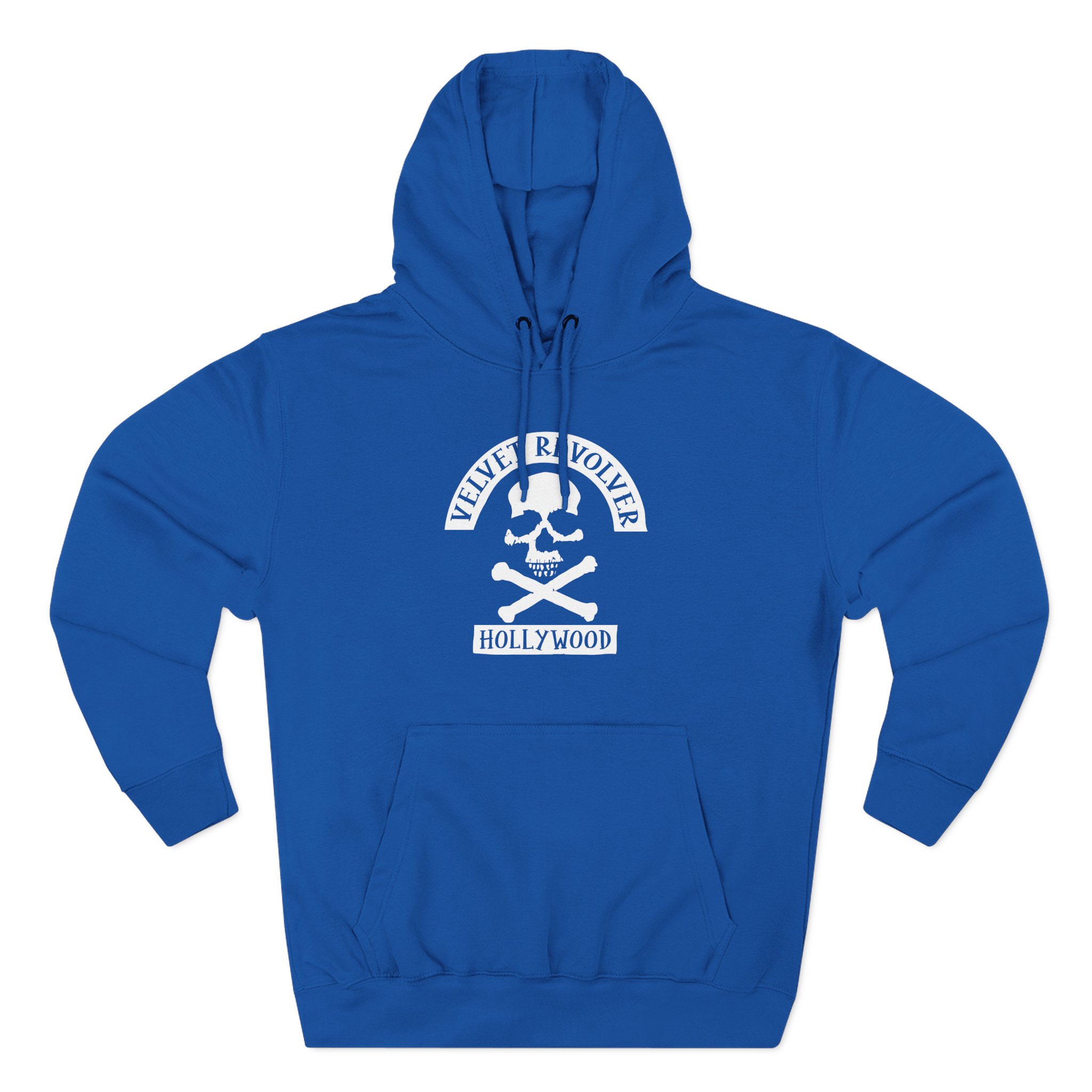 Velvet Revolver Skull Hollywood Three-Panel Fleece Hoodie