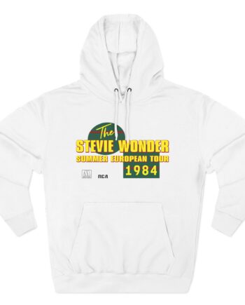 Stevie Wonder 84 Three-Panel Fleece Hoodie