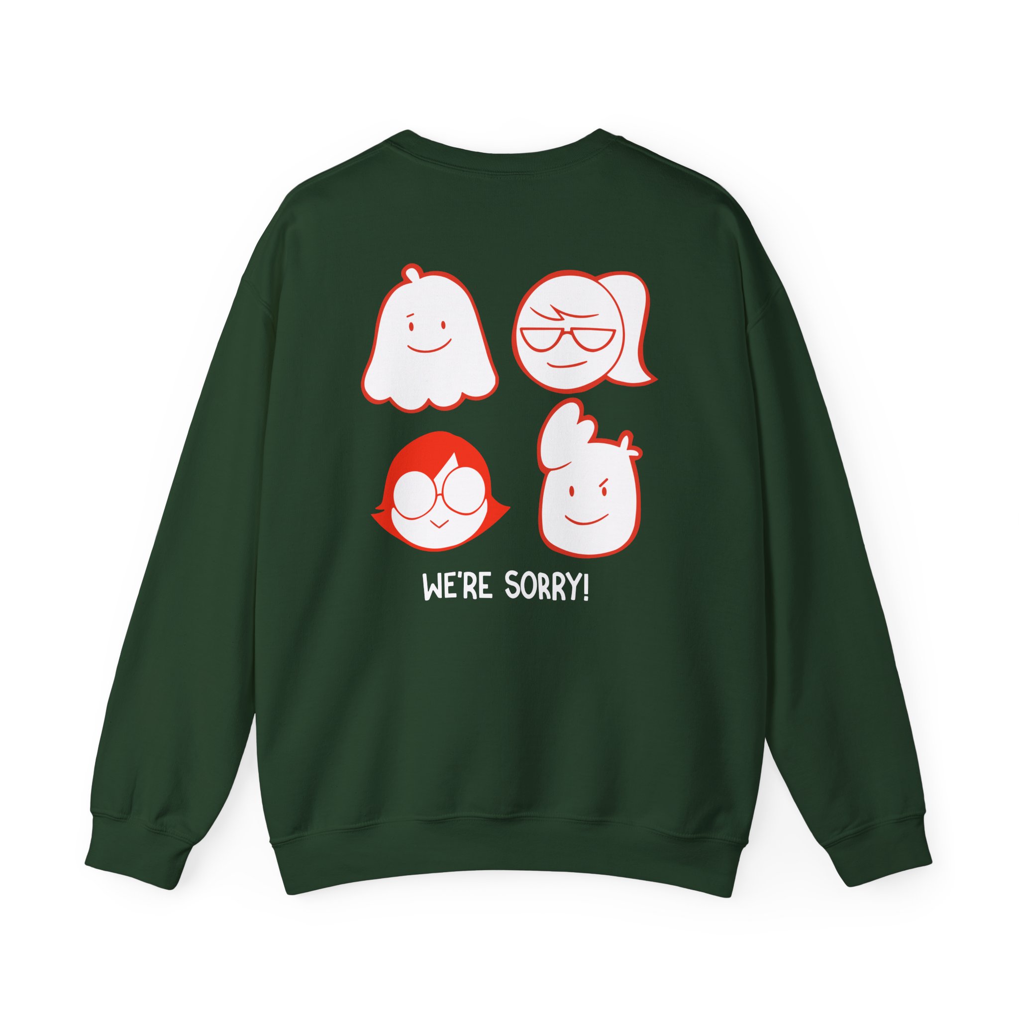 Drawfee Logo Unisex Heavy Blendâ„¢ Crewneck Sweatshirt