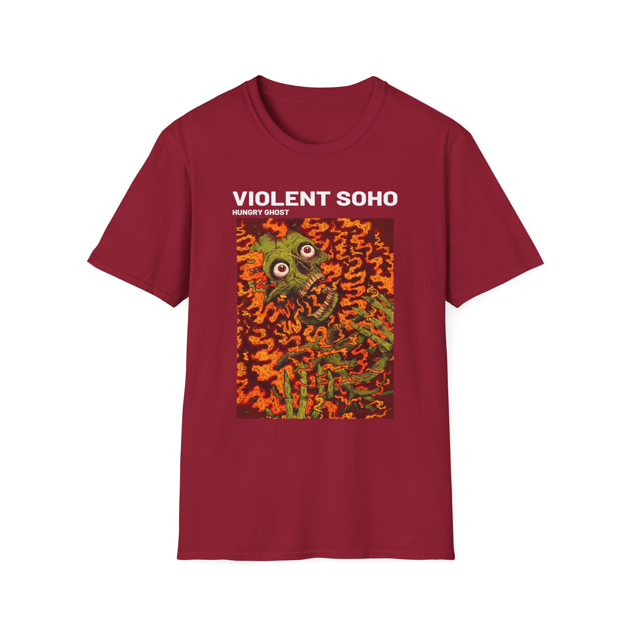 Violent Soho Hungry Ghost Unisex Softstyle T-Shirt
