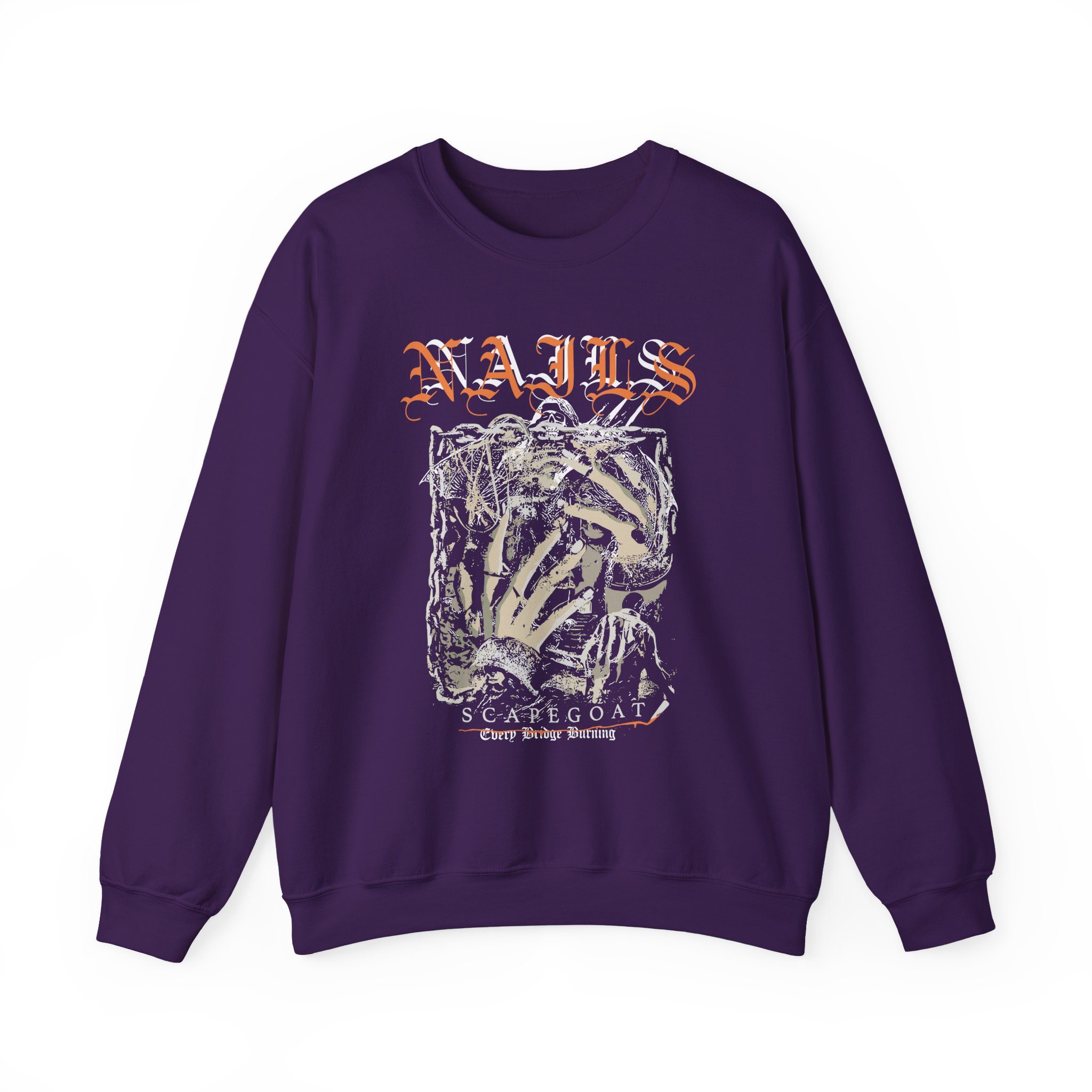Nails Scapegoat Unisex Heavy Blendâ„¢ Crewneck Sweatshirt