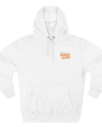 Mt Joy Orange Blood Three-Panel Fleece Hoodie