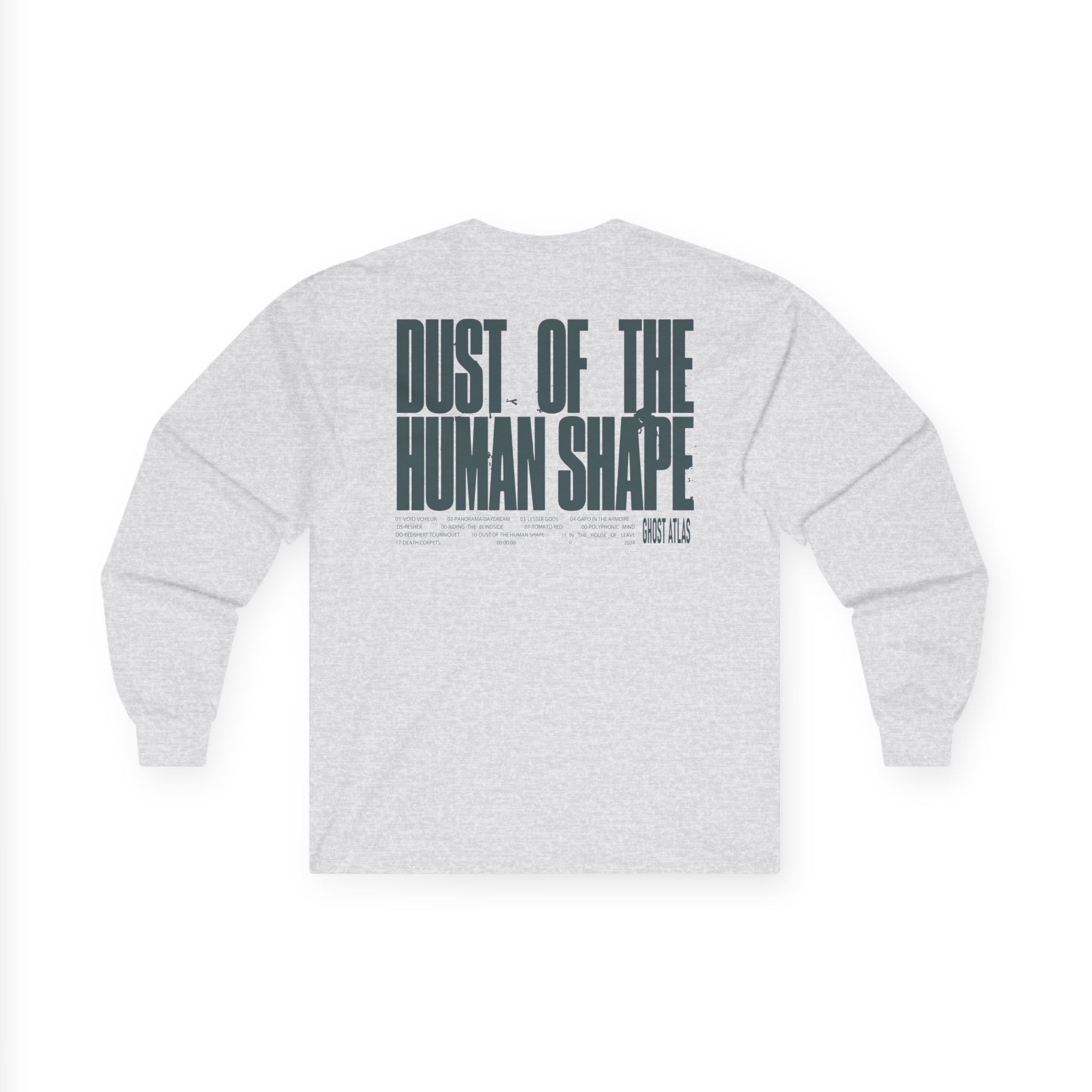 Ghost Atlas Dust of the Human Shape Unisex Ultra Cotton Long Sleeve Tee