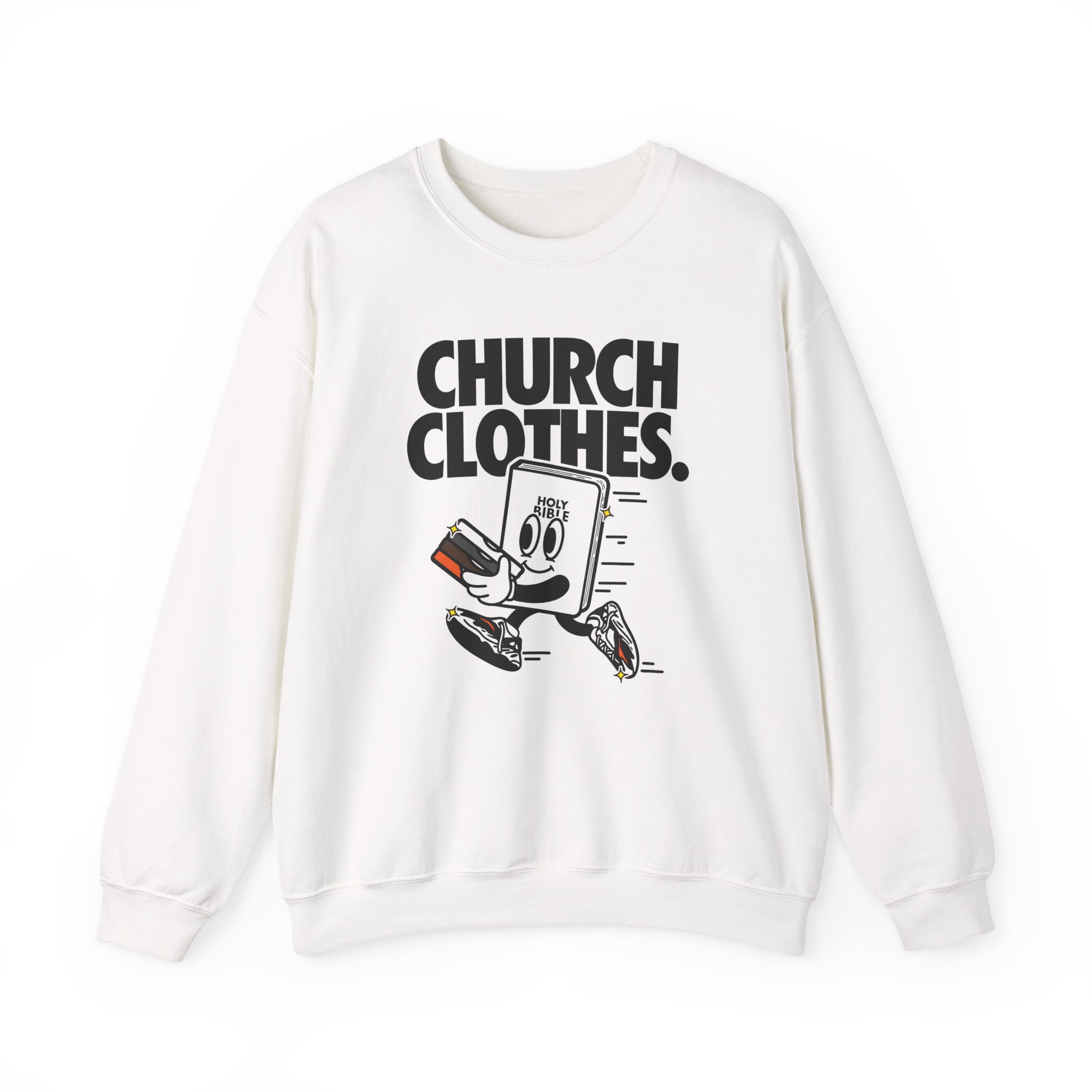Lecrae Church Clothes Bible Unisex Heavy Blendâ„¢ Crewneck Sweatshirt