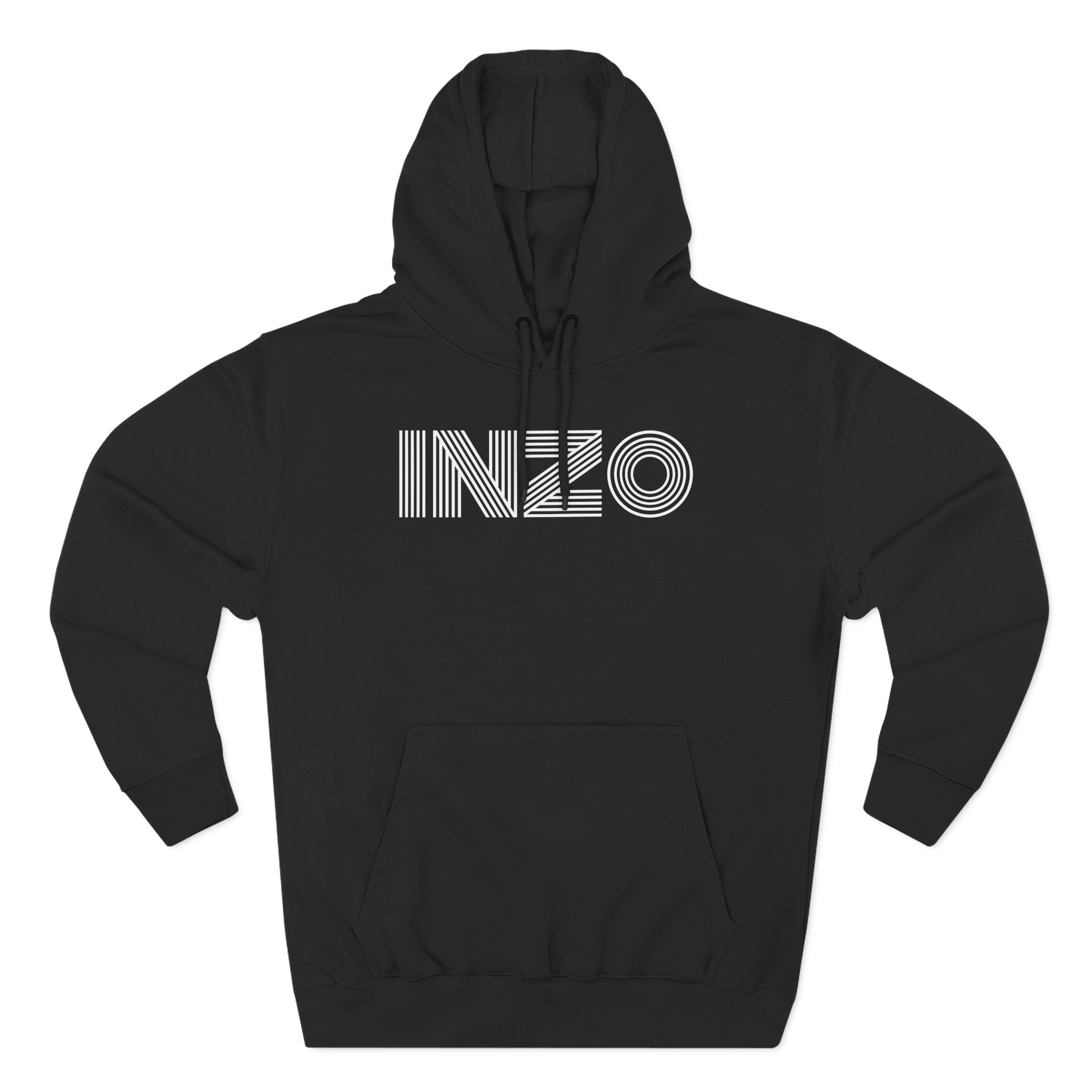 Inzo Three-Panel Fleece Hoodie