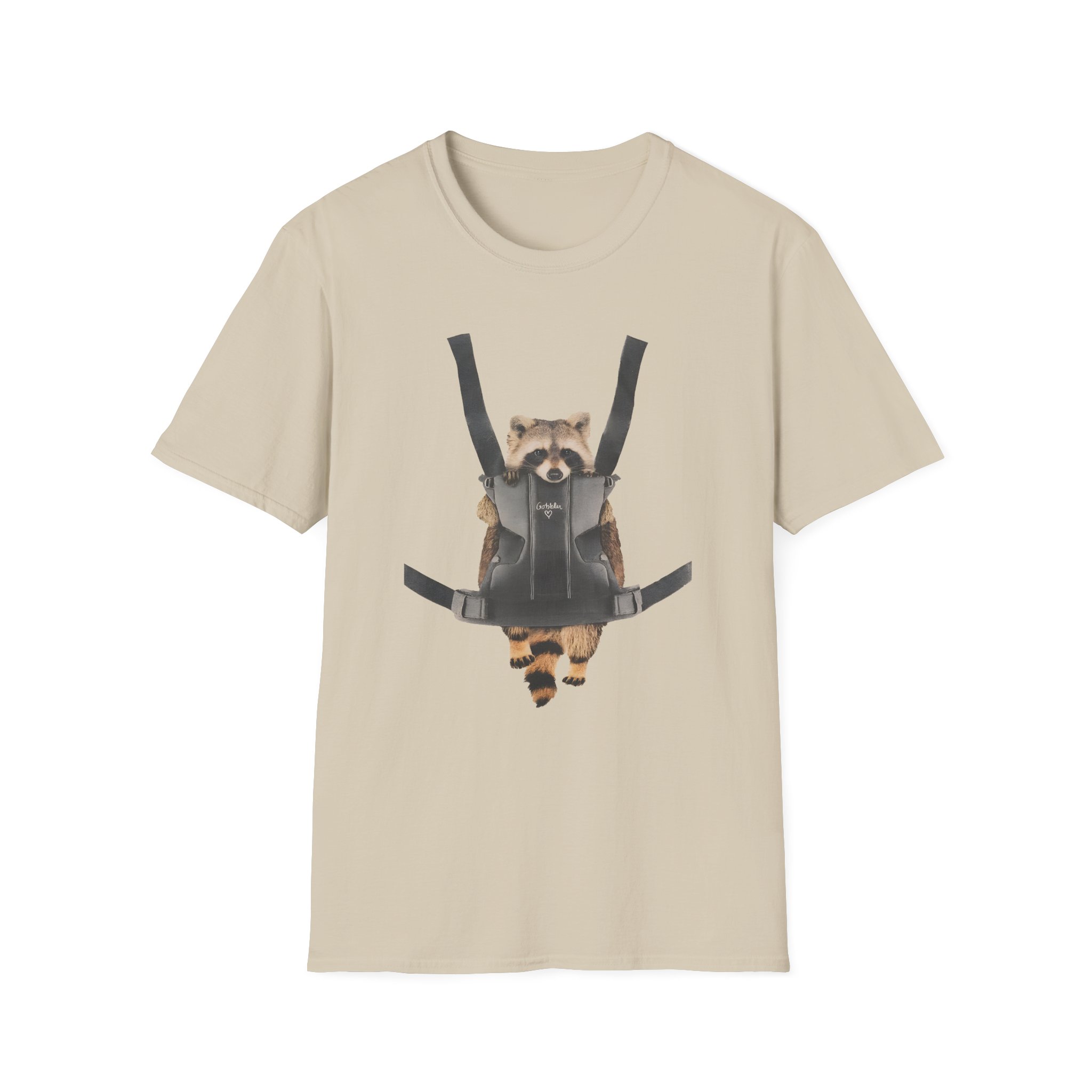 William Osman Raccoon Unisex Softstyle T-Shirt