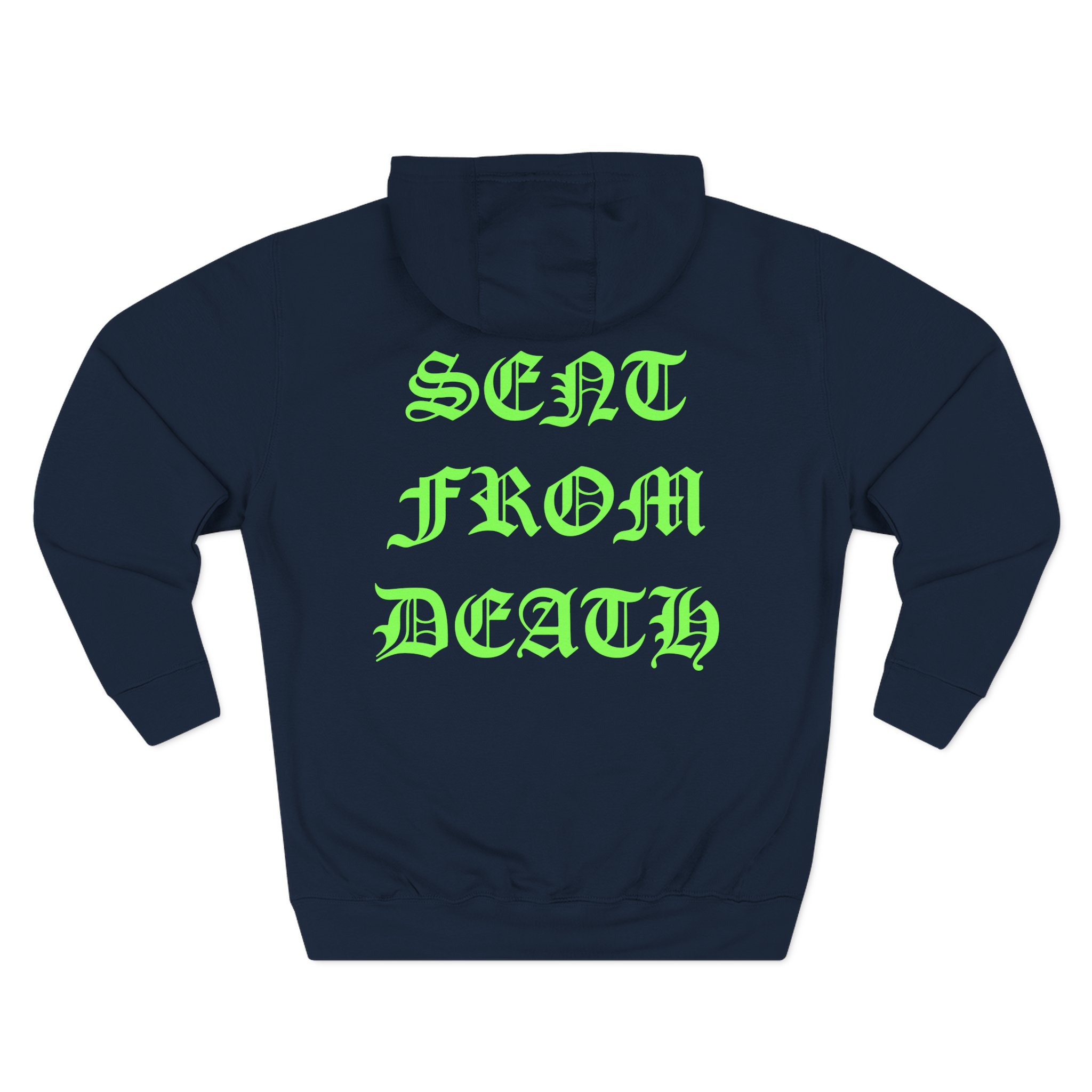Spite Sent From Death Three-Panel Fleece Hoodie
