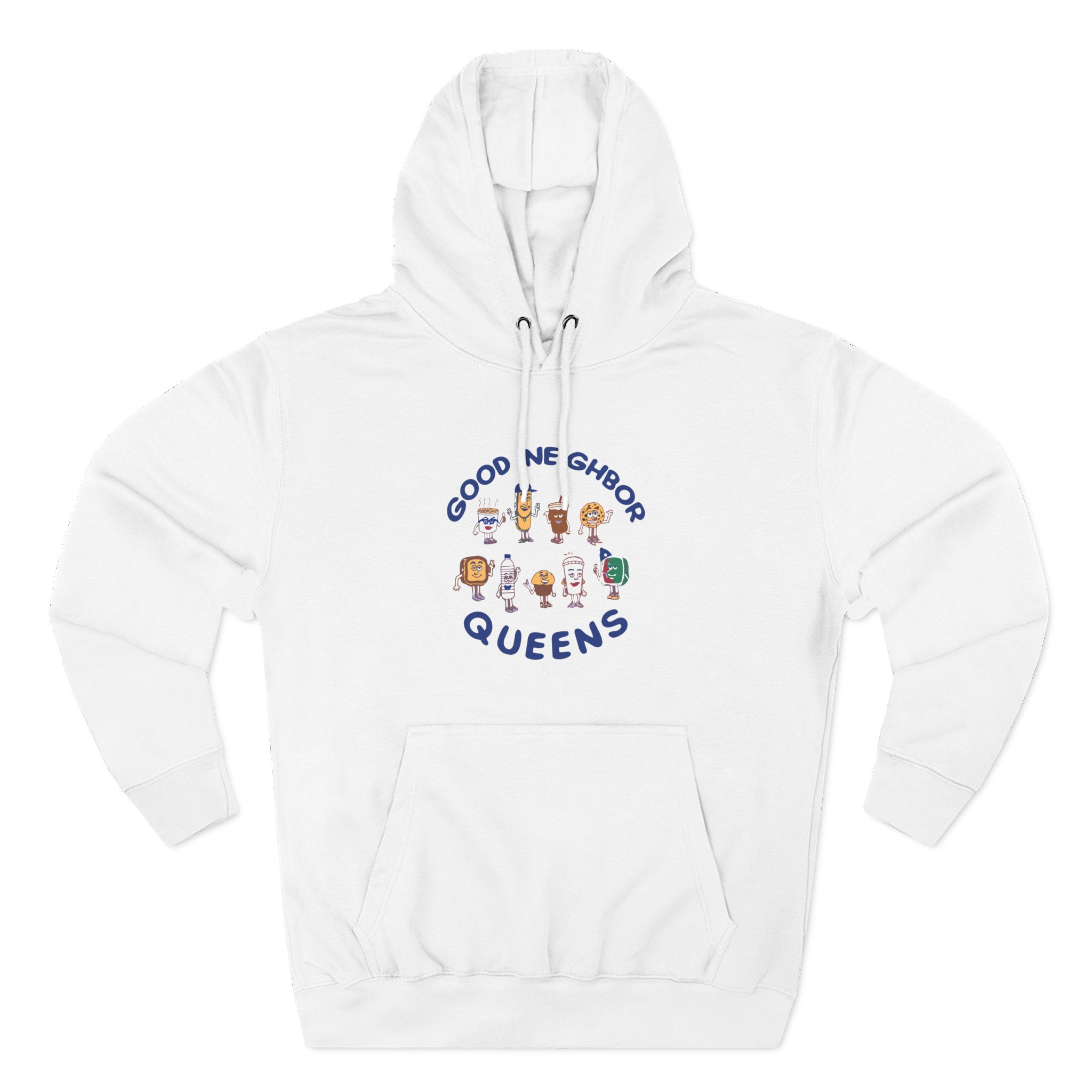 Good Neighbours Queens LS Three-Panel Fleece Hoodie