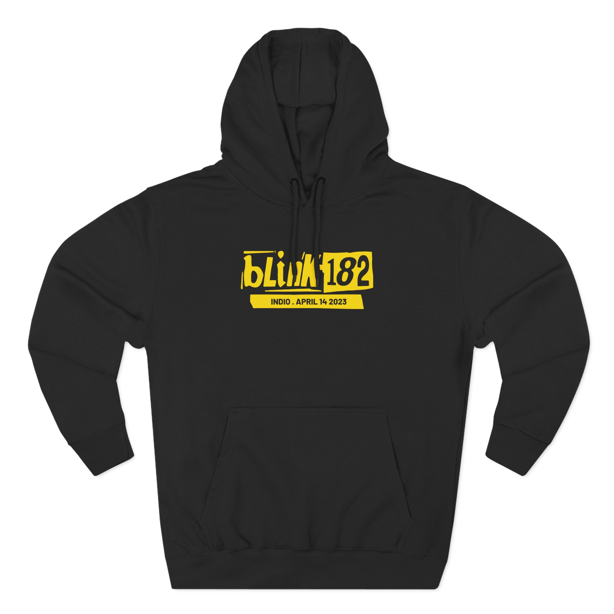 Blink 182 Coachella San Diego 2023 Three-Panel Fleece Hoodie