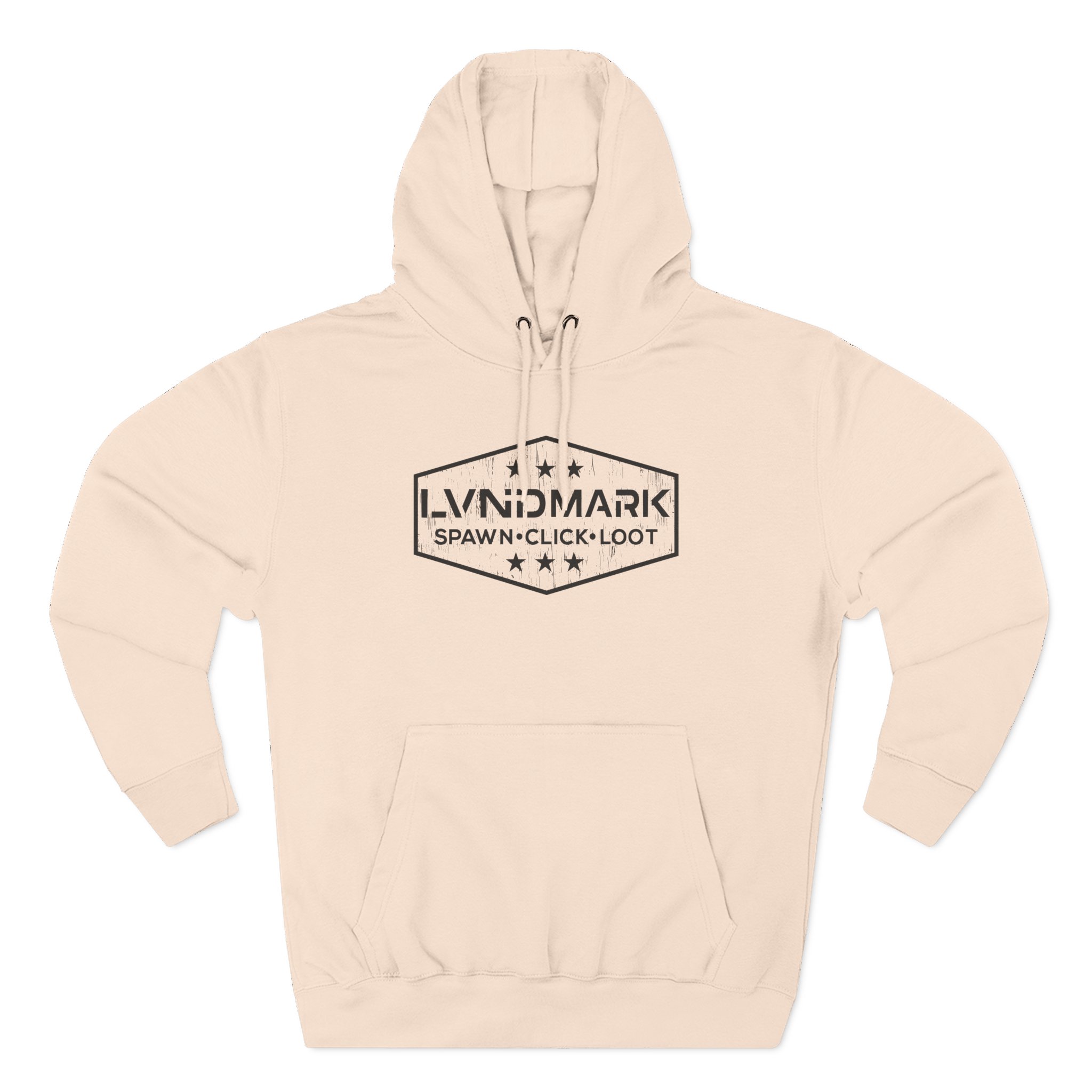 Lvndmark Spawn Click Loot 77 Three-Panel Fleece Hoodie