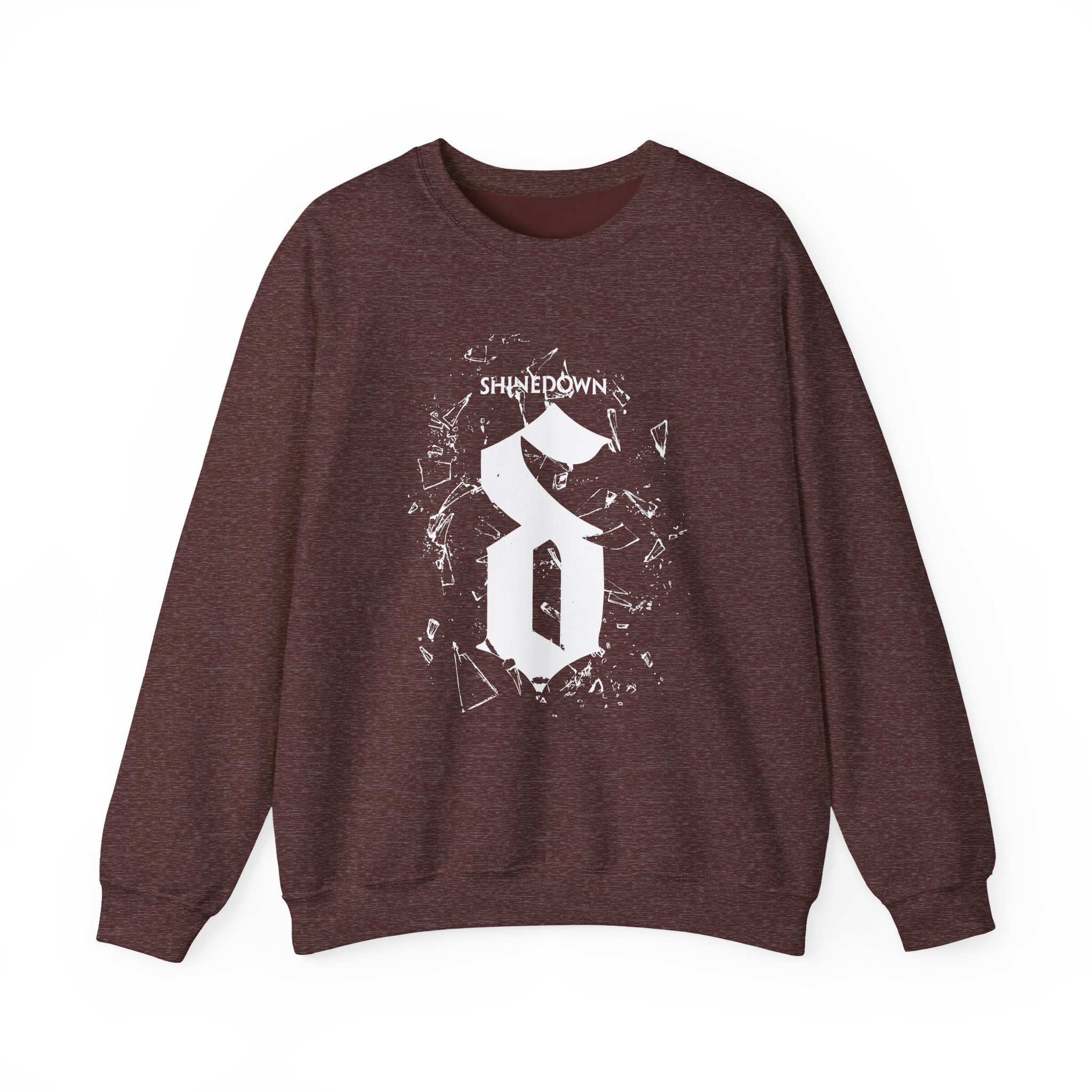 Shinedown Shattered Unisex Heavy Blendâ„¢ Crewneck Sweatshirt