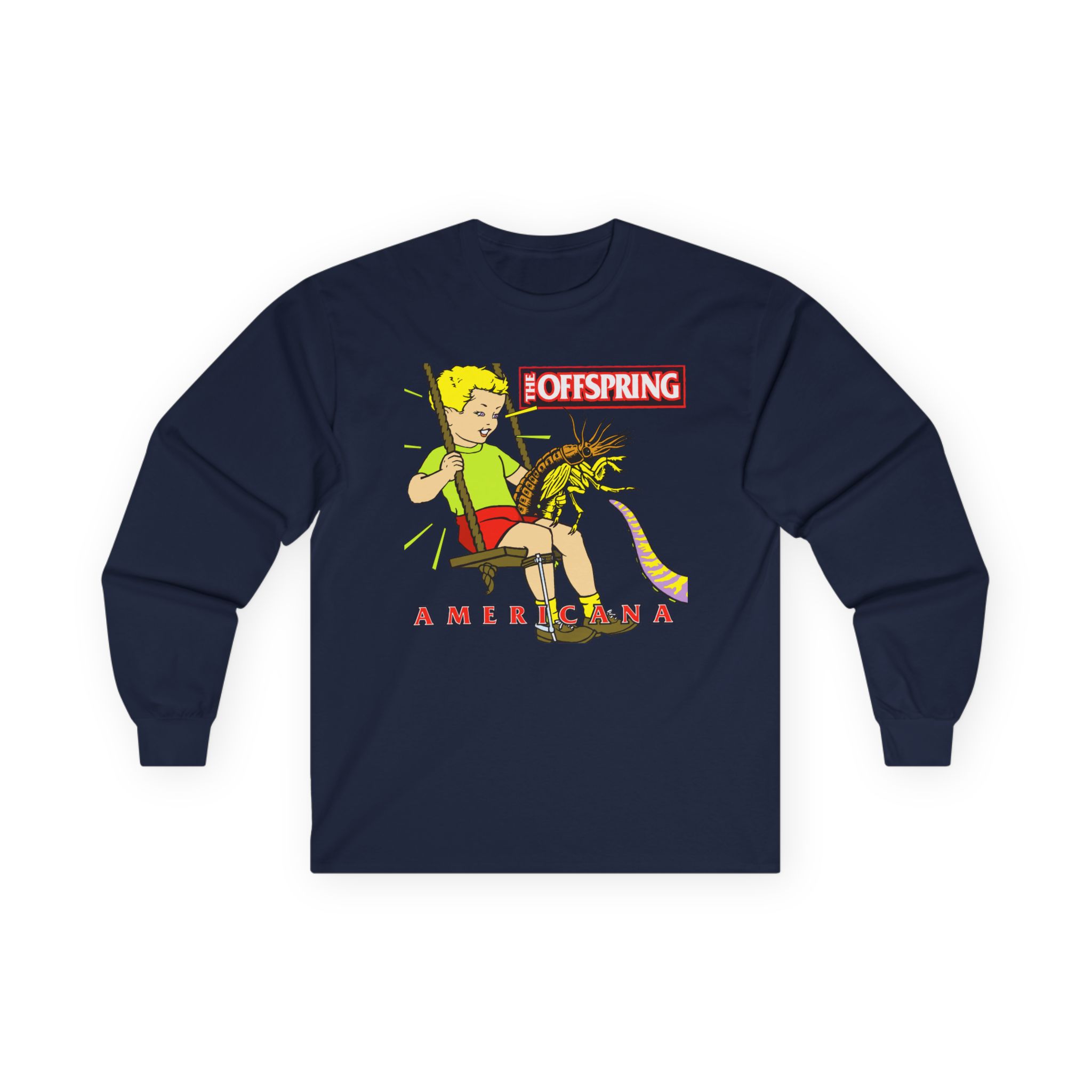 The Offspring Americana Unisex Ultra Cotton Long Sleeve Tee