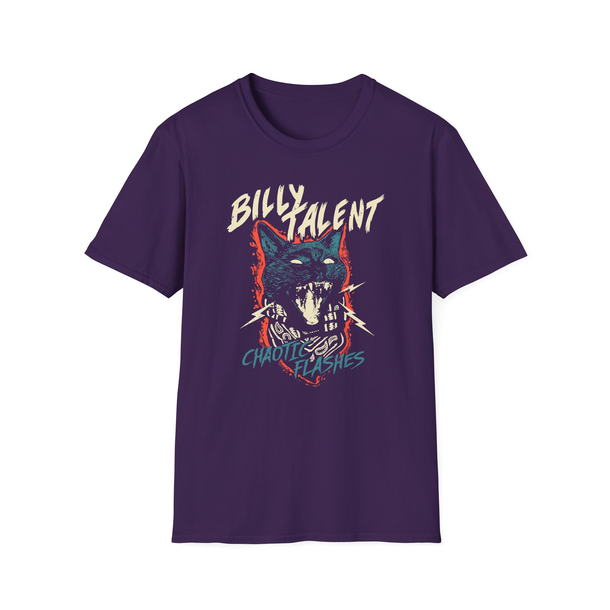 Billy Talent Chaotic Flashes Unisex Softstyle T-Shirt