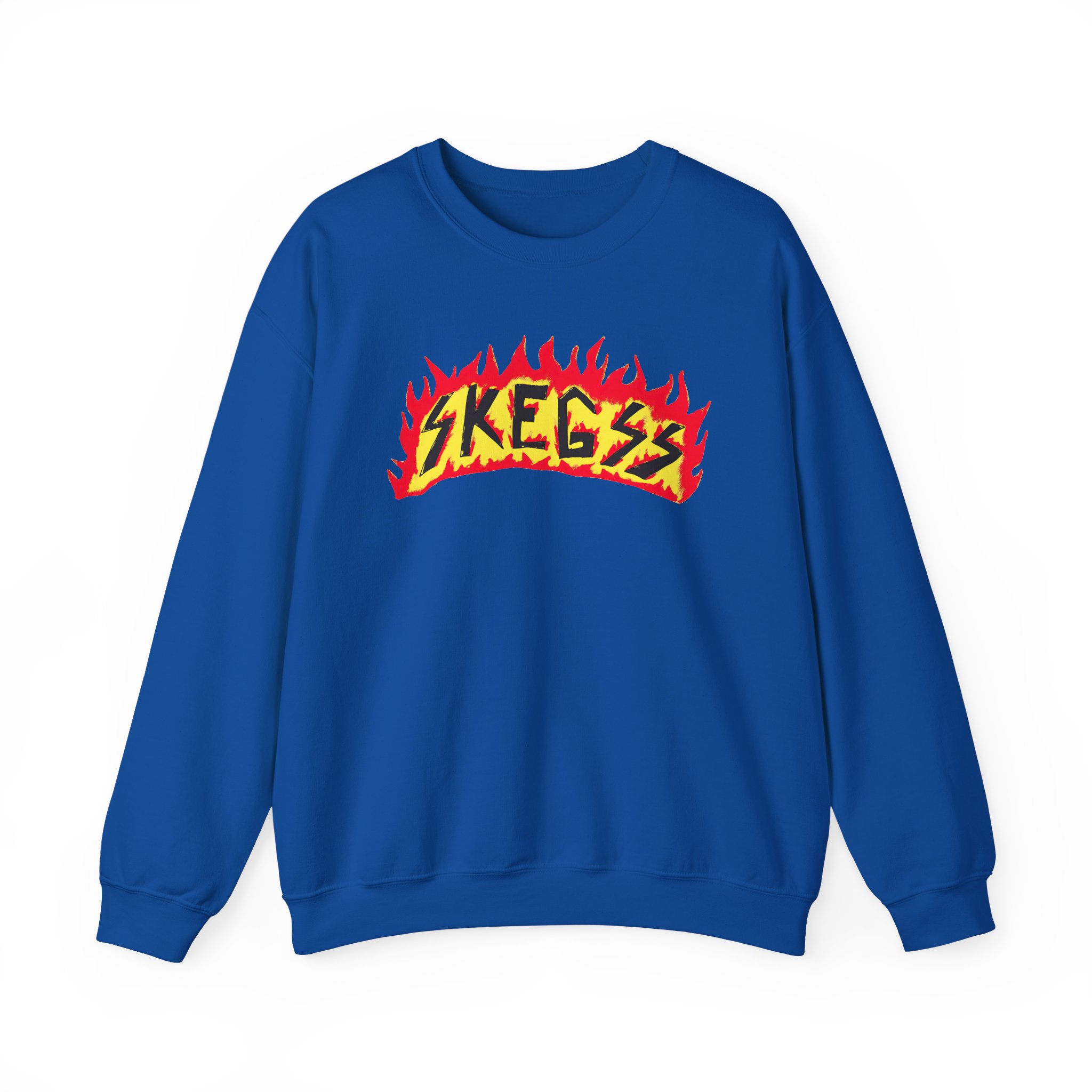 Skegss Flame Logo Unisex Heavy Blendâ„¢ Crewneck Sweatshirt